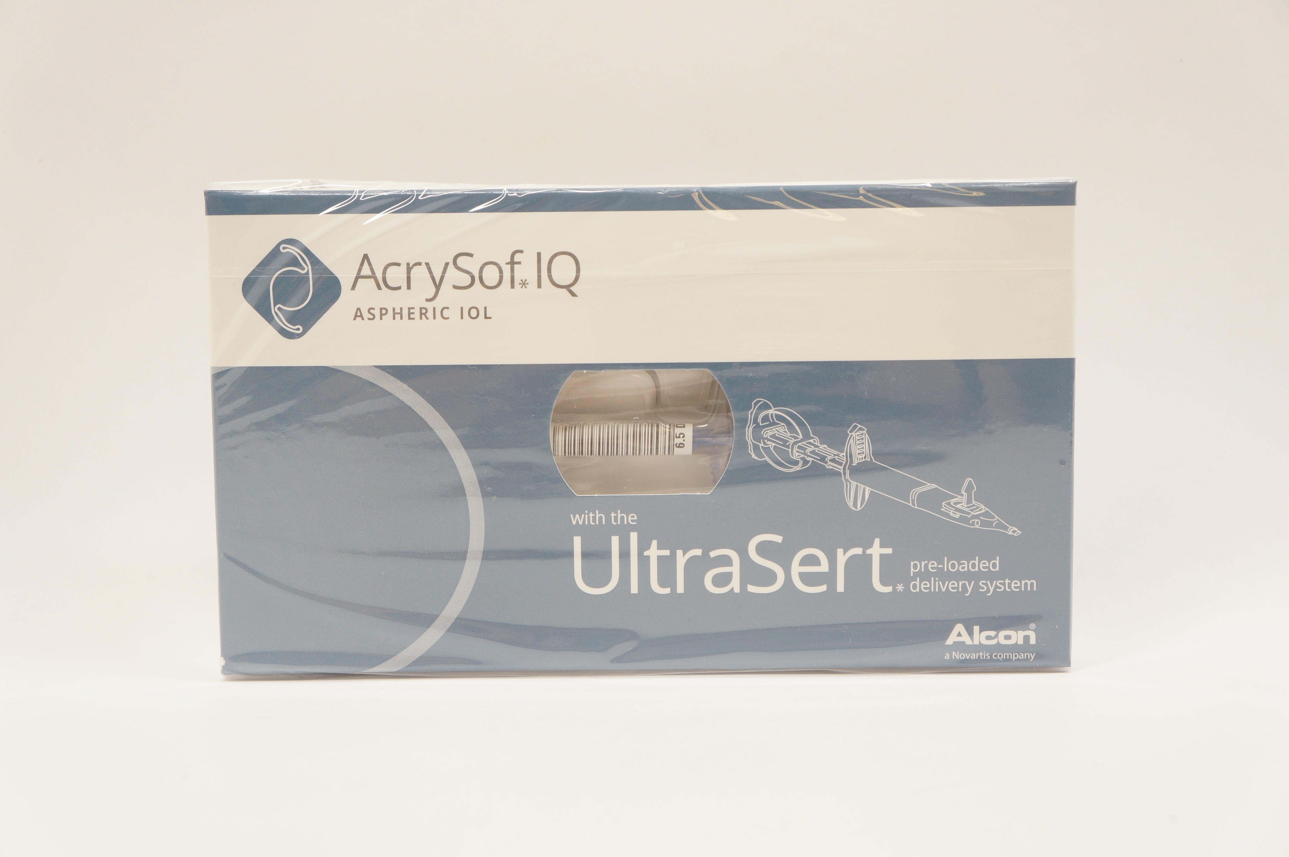 Alcon AU00T0 AcrySof IQ Aspheric IOL With UltraSert Delivery System, 6.5 D (x)
