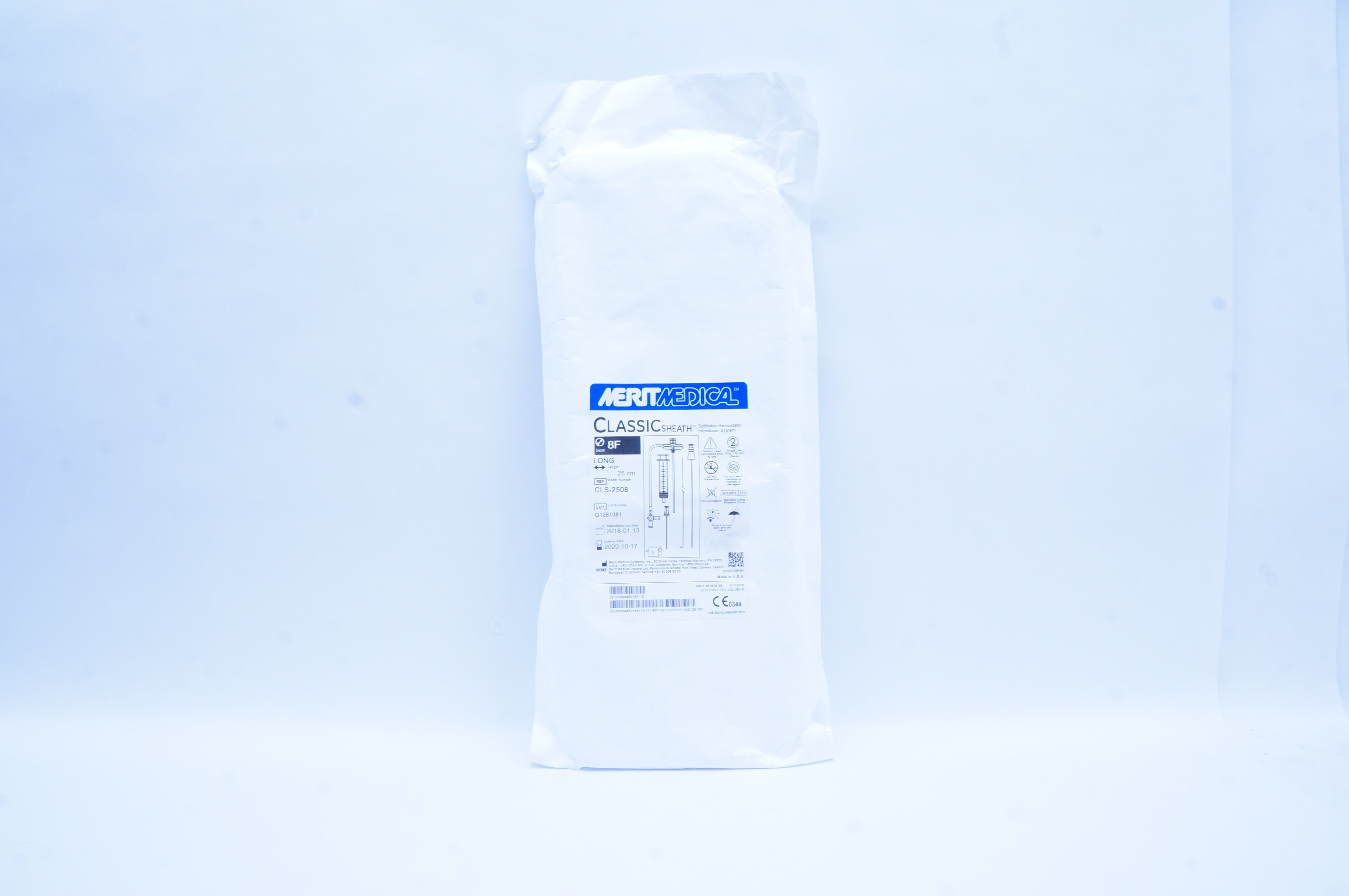 Merit Medical CLS-2508 Classic Sheath 8F x 25 cm (x)