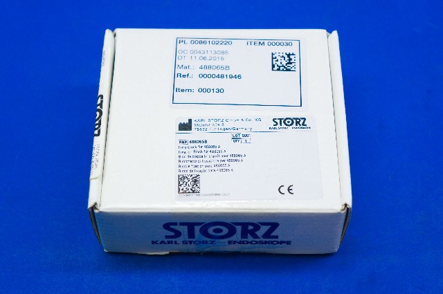 Karl Storz 488065B Fixation Block With Distance Markings, Special Matte Finish, For Use With 488065A