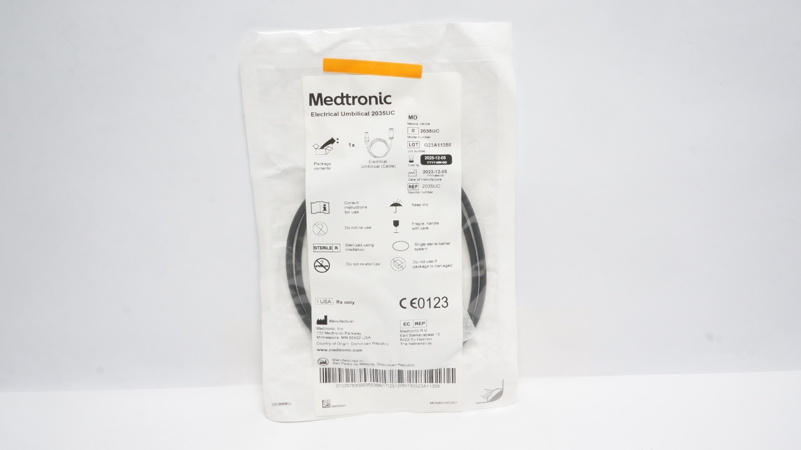 Medtronic 2035UC Electrical Umbilical Medical Device