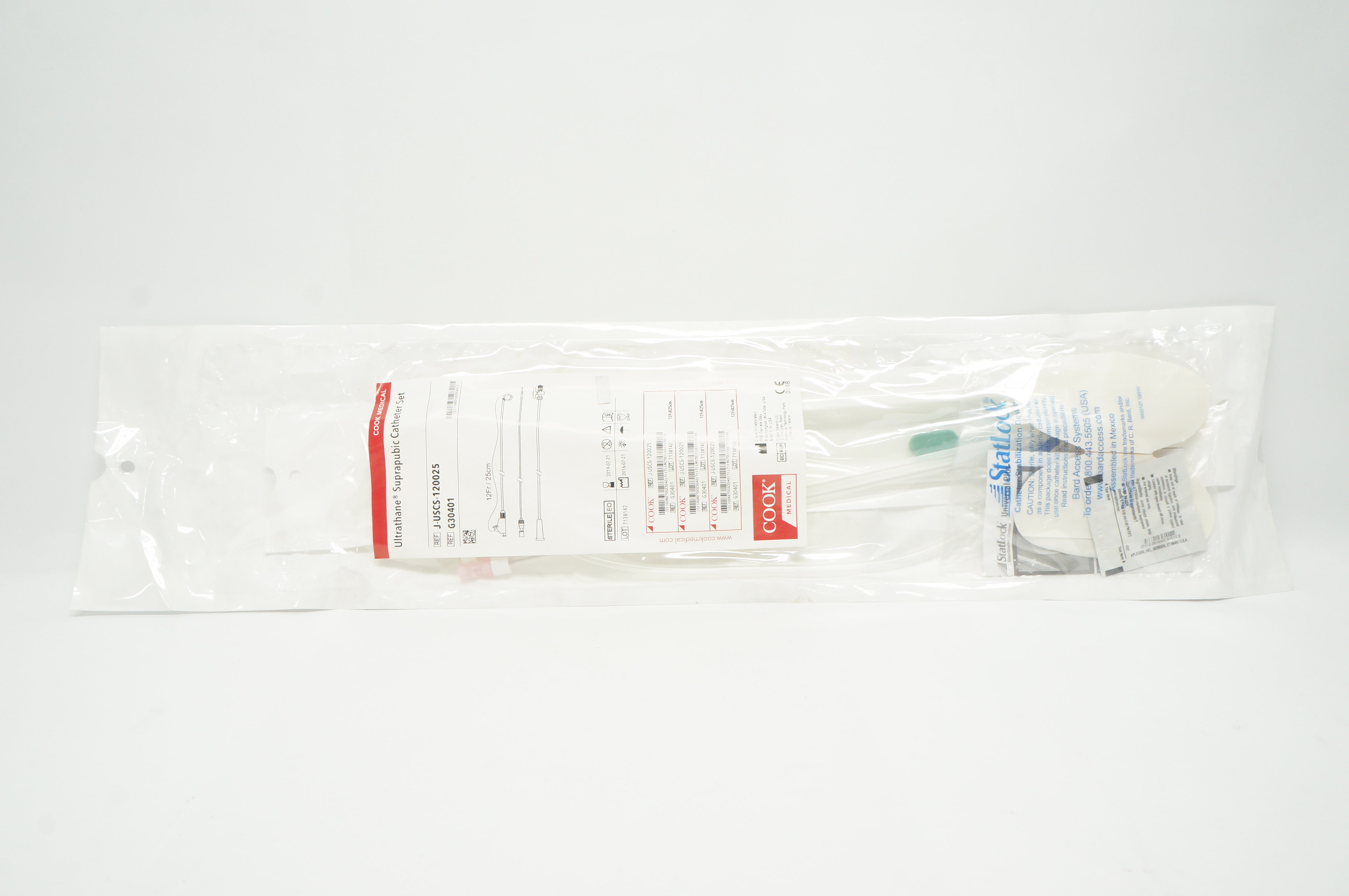 Cook Medical G30401 Ultrathane Suprapupic Cath. Set 12Fr / 25cm (x)