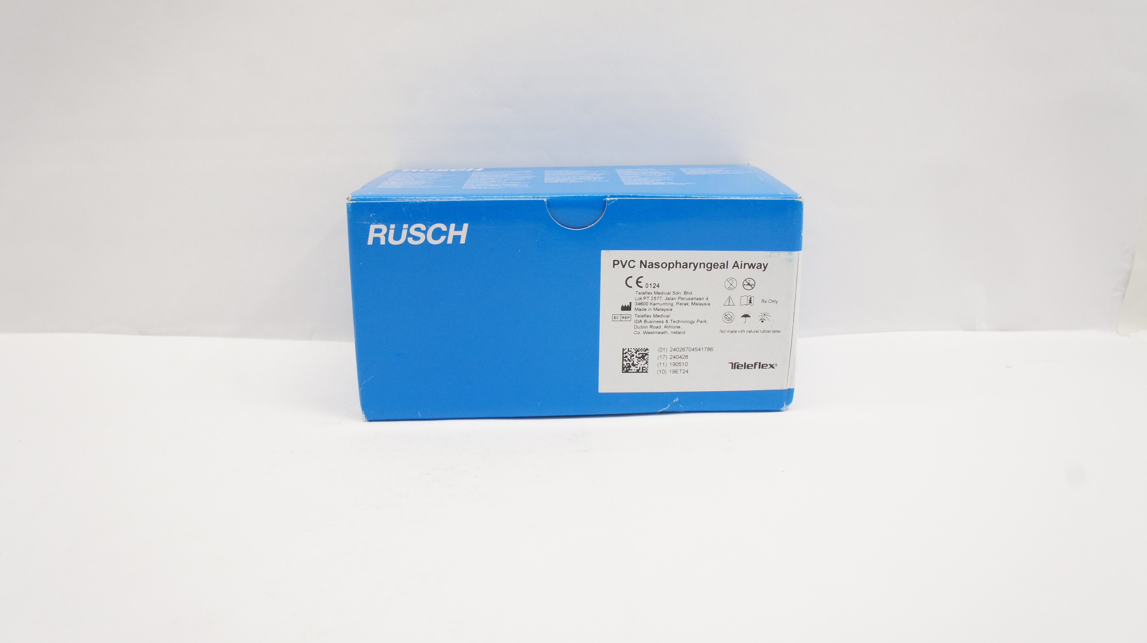 Teleflex 123336 Rusch PVC Nasopharyngeal Airway 36Fr, ID9.0mmx12.0mmOD-Box of 10