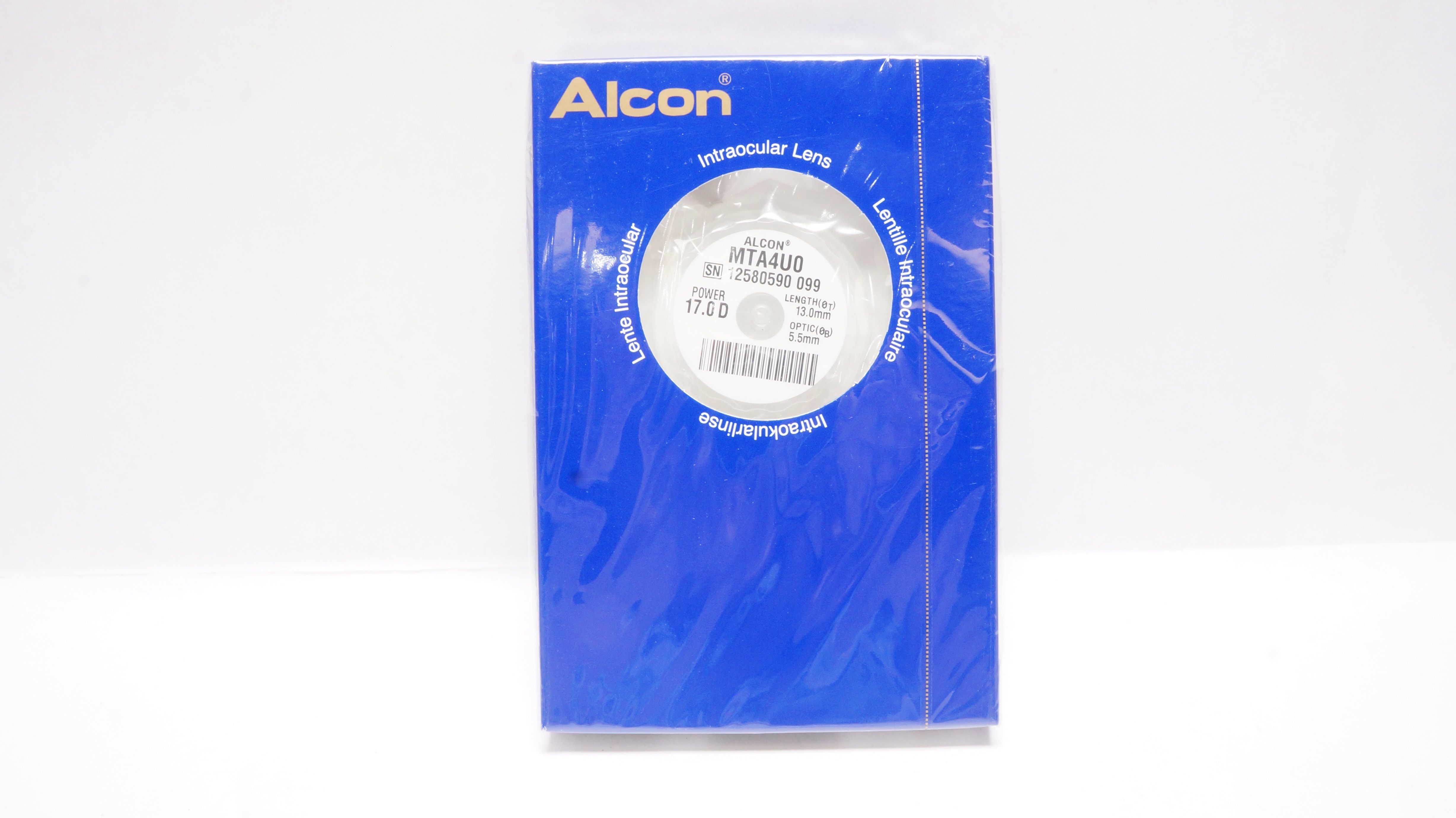 Alcon MTA4UO Intraocular Lens 17.0D, 13.0 x 5.5mm (x)