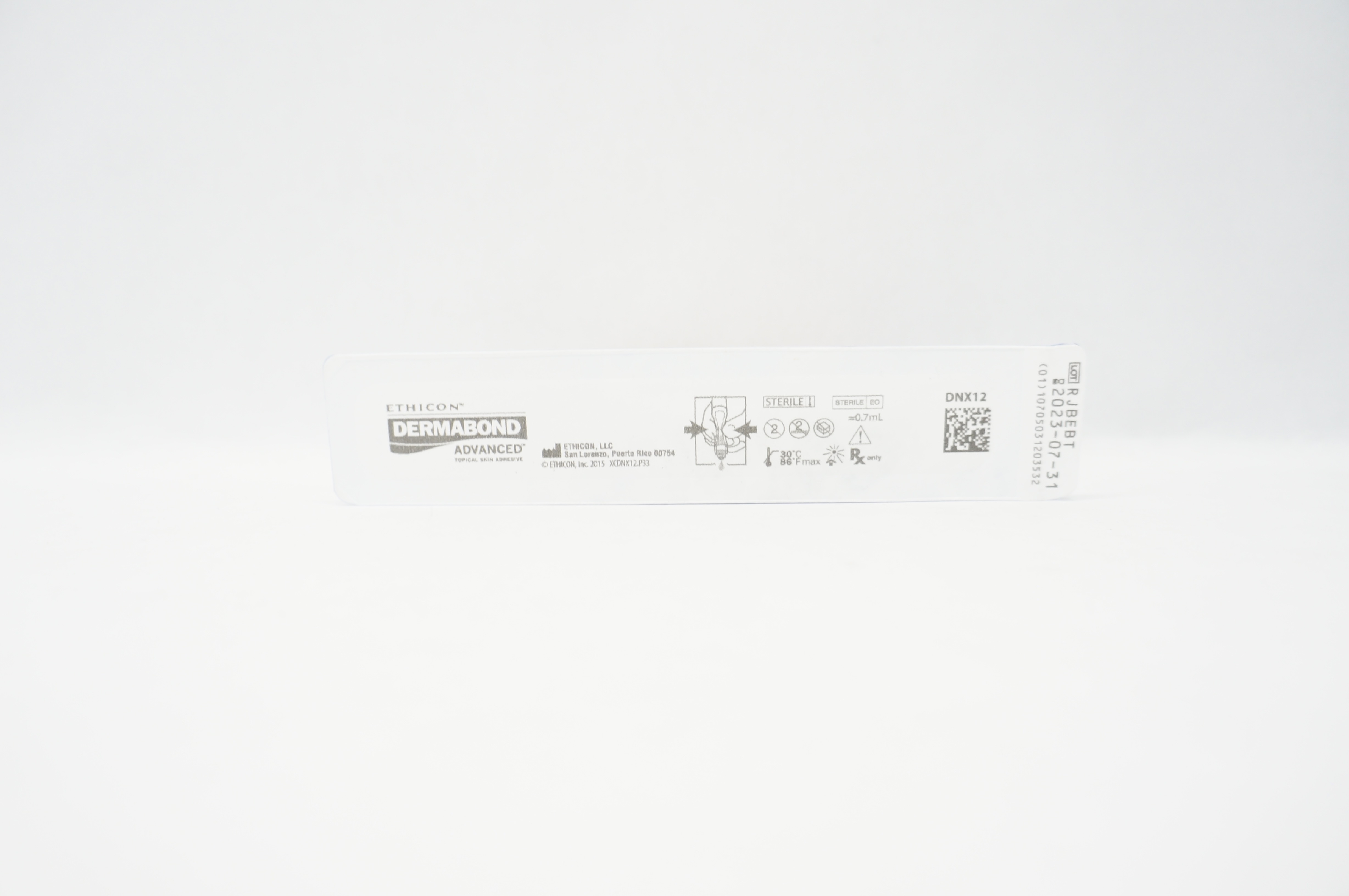 Ethicon DNX12 Dermabond Advanced Topical Skin Adhesive 0.7mL Appx. (x)