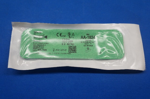 Sharpoint AA-1824 10-0 NYLON, 2xBRM5 BI-CURVE 95deg/107deg, 1