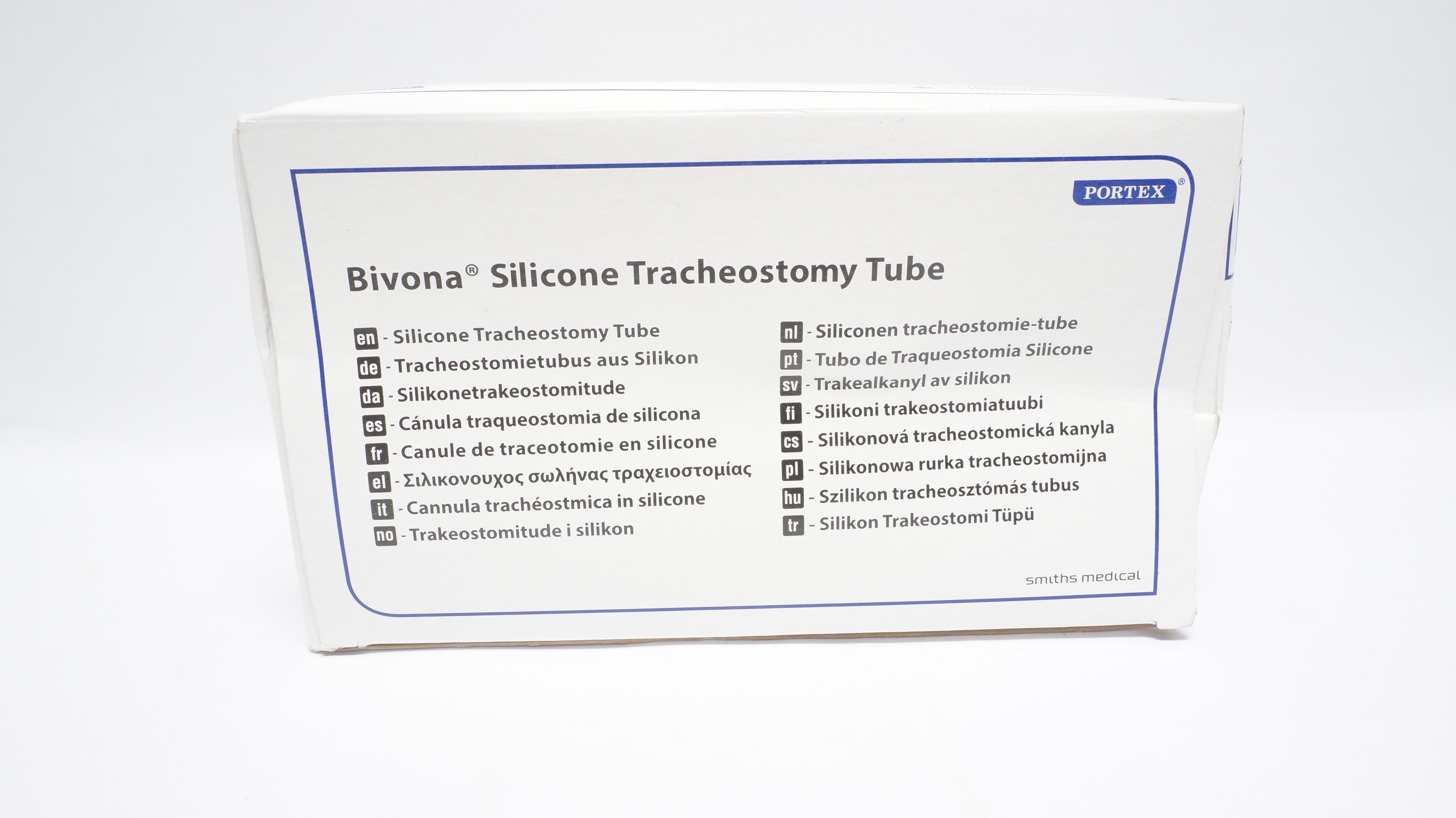 Smiths Medical 75FHXL70 Bivona Hyperflex XL Fixed Flange Tracheostomy Tube 7.0mm