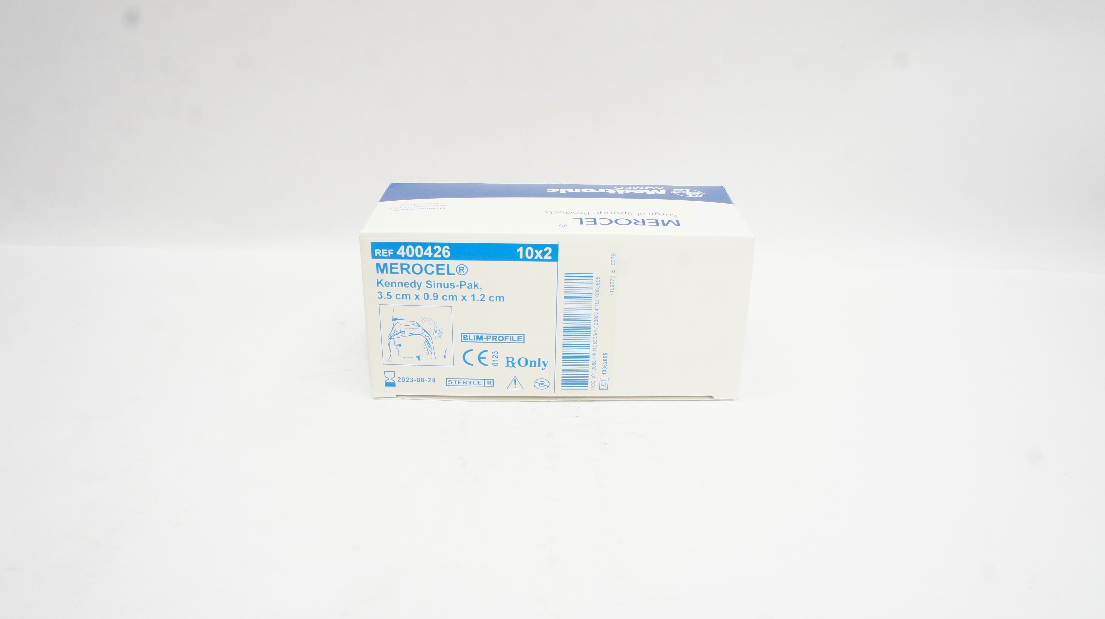 Medtronic 400426 MEROCEL Kennedy Sinus-Pak 3.5cm x 0.9cm x 1.2cm (x) - Box of 20