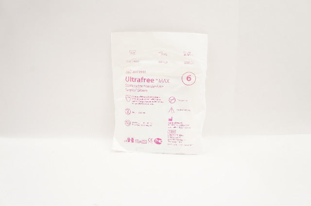 Cardinal Health 2D72911 UltraFree Max Sterile Surgical Gloves, Size 6 (x)