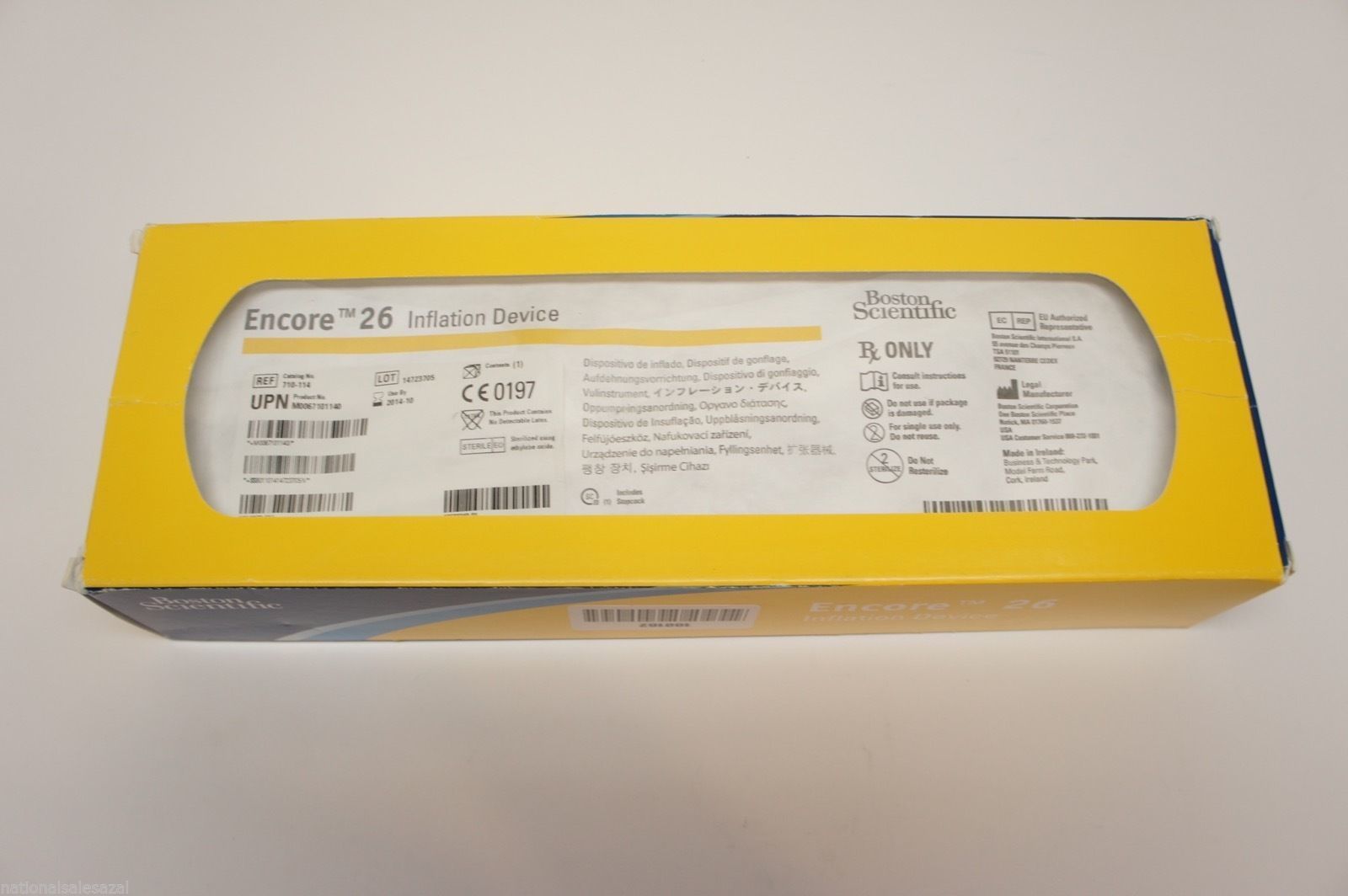 710-114 ~ Boston Scientific Encore 26 Inflation Device (x)