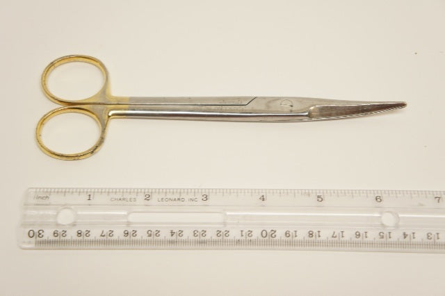 Aesculap BC253 Durogrip TC Mayo Dissecting Scissors 6 3/4in.