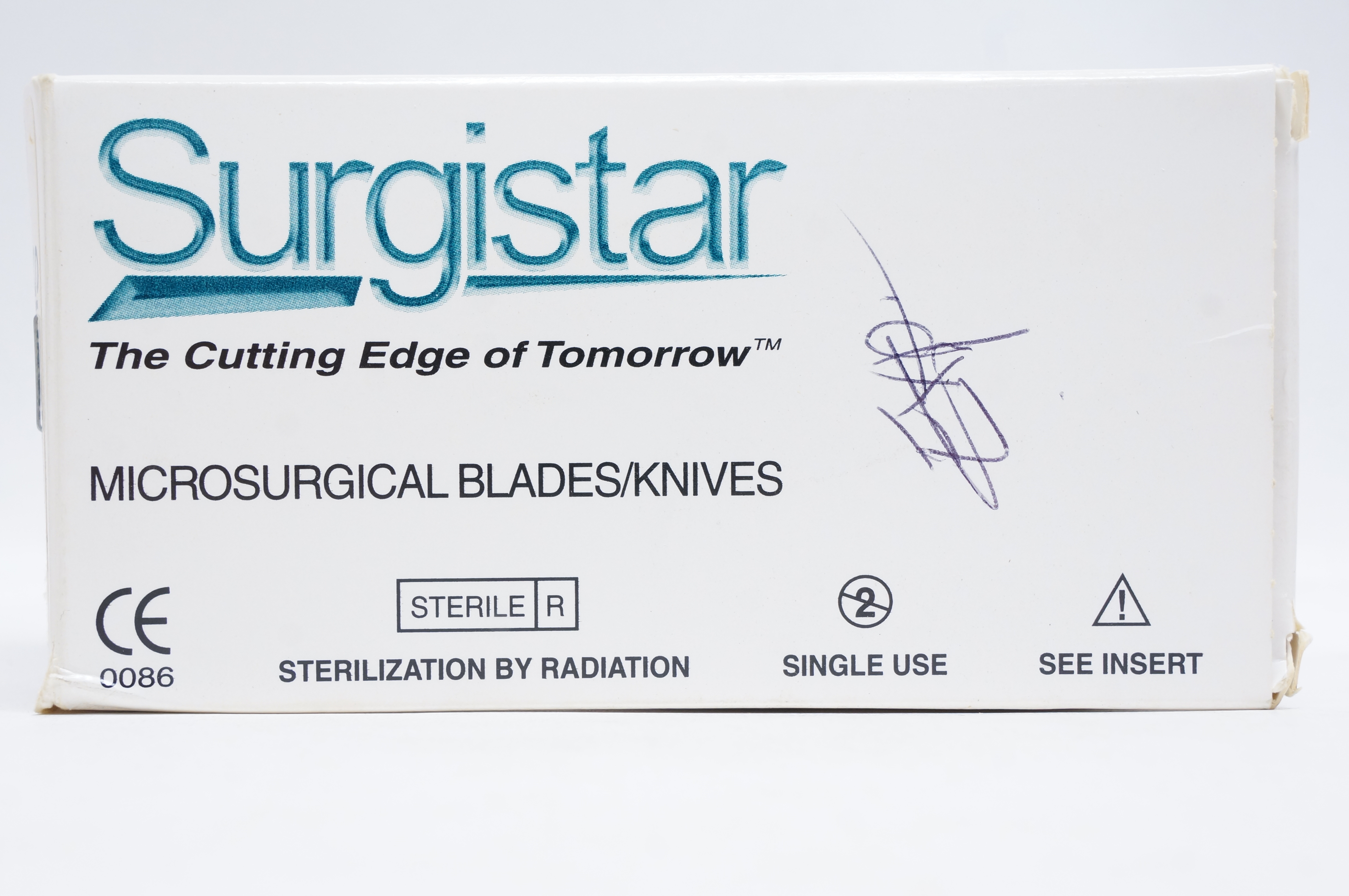 Surgistar 38-7200 Tympanoplasty Angled Blade (x)