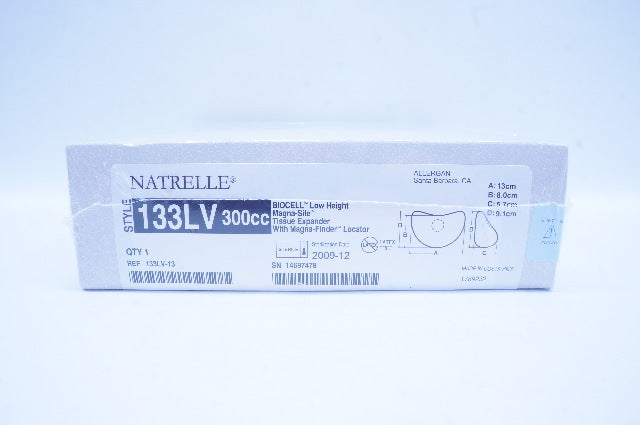 Allergan Natrelle 133LV-13 Magna Site Tissue Expander 133LV 300cc