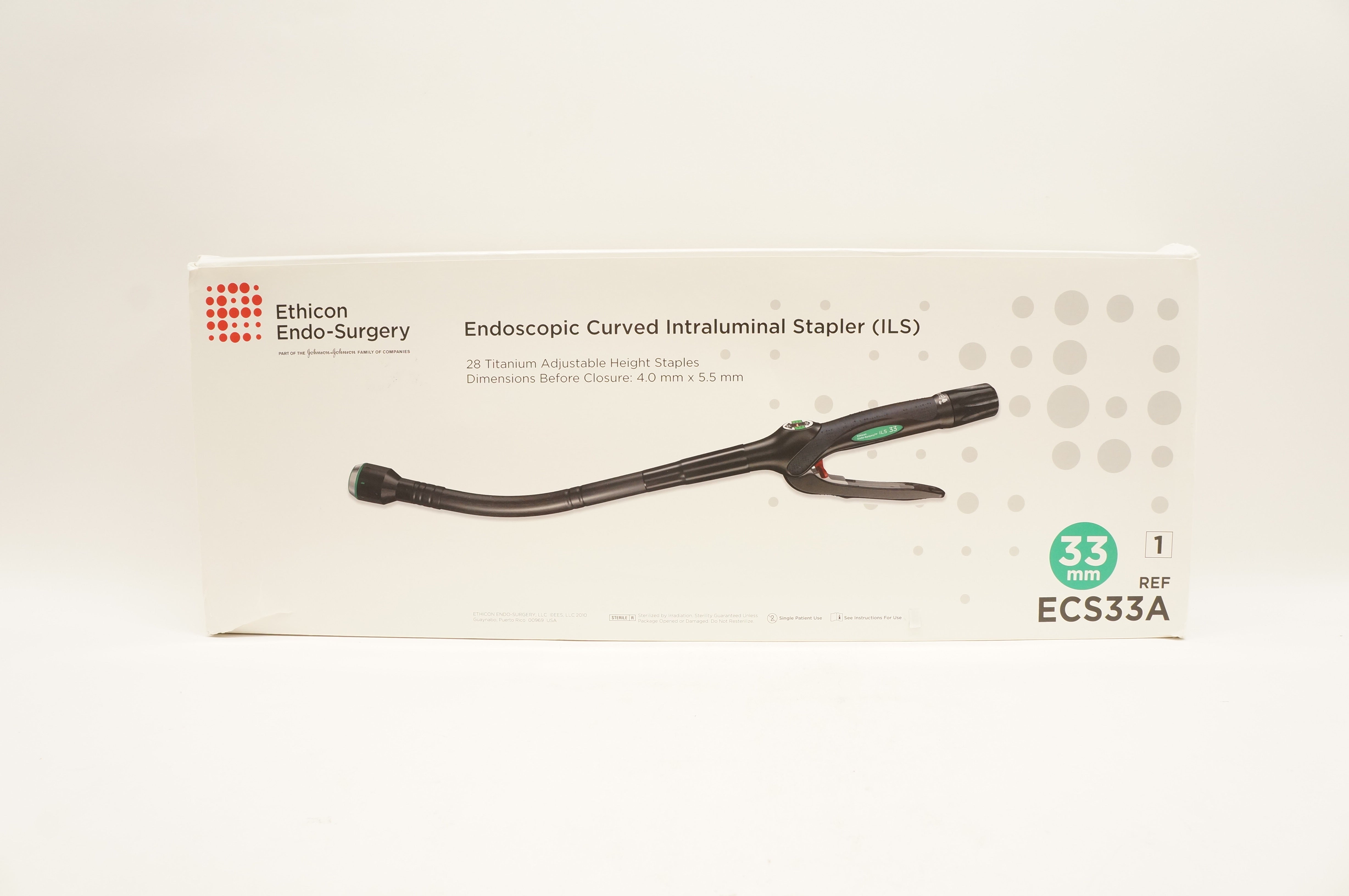 Ethicon ECS33A Endoscopic Curved Intraluminal Stapler 33mm (x)
