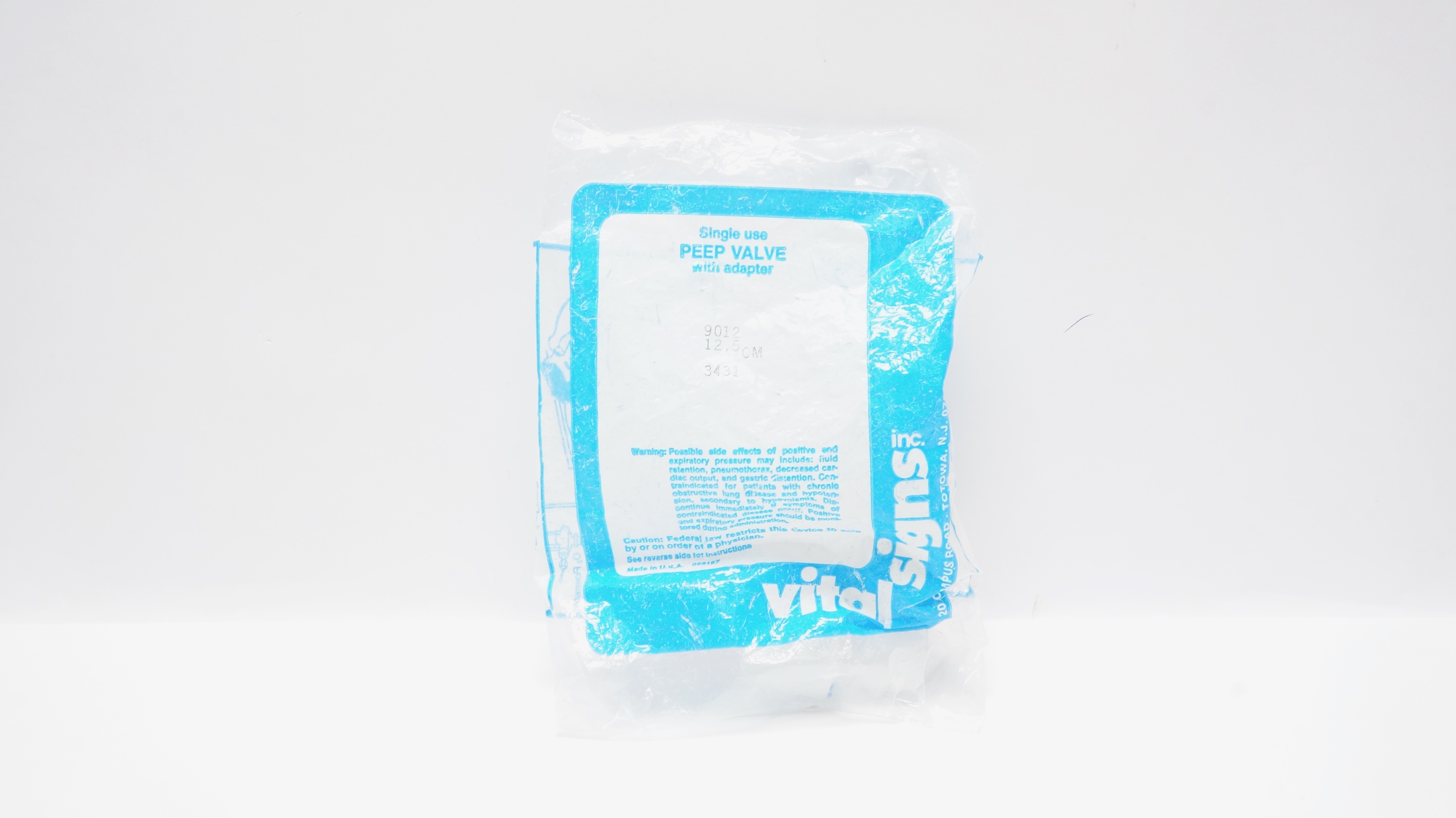 Vital Signs 9012 Peep Valve With Adapter