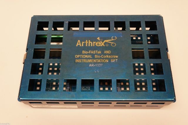 Arthrex AR-1327 Bio-Fastak & Bio Cockscrew Intrument Set