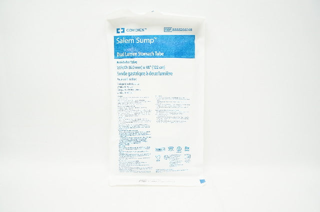 Covidien 8888266148 Salem Sump Dual Lumen Stomach Tube 18Fr/Ch x 48in.