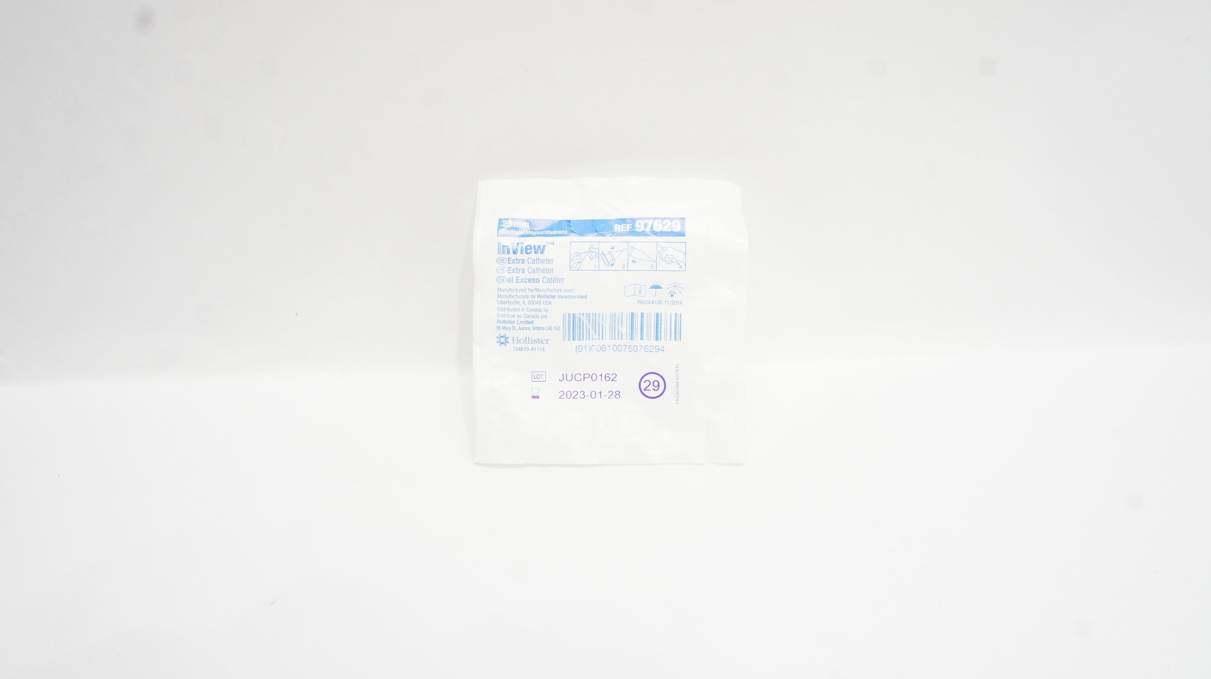 Hollister 97629 InView Extra Cath. 29mm Medium (x)