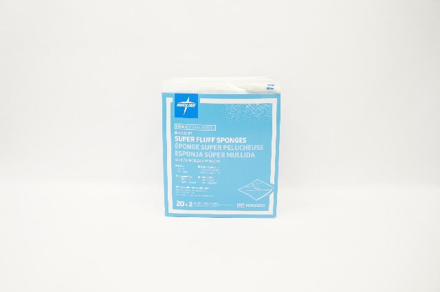 Medline NON25852 Bulkee II Super Flupp Sponges 6 x 6.75 Inch 6-ply Pack of 40