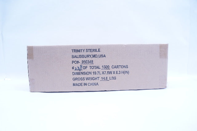 ?? Trinity Products 10044 Dimension 19.7L x 7.5W x 6.3H (in) - Box of 1000