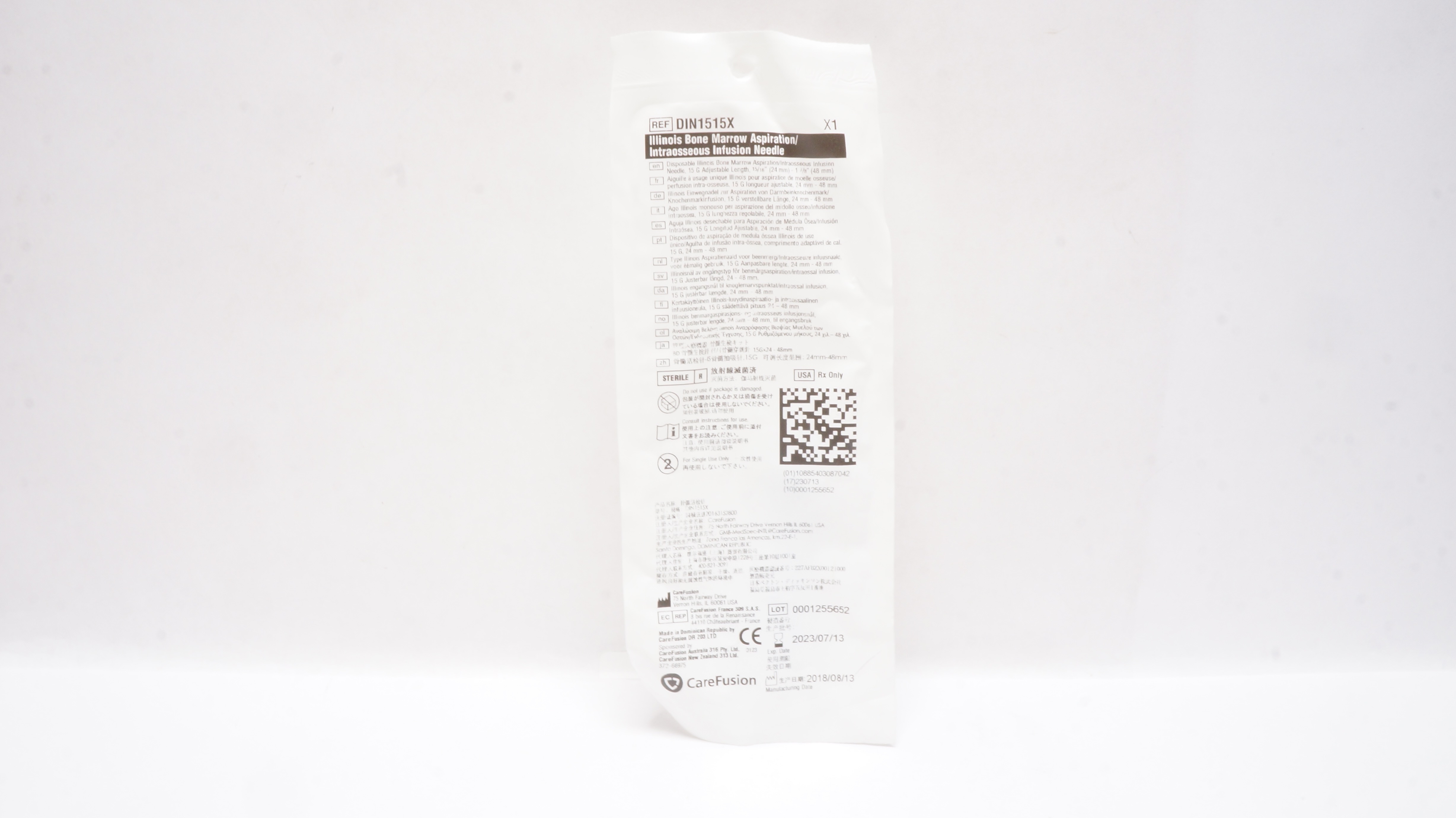 CareFusion DIN1515X Illinois Bone Marrow Aspiration Infusion Ndle 15G (x)