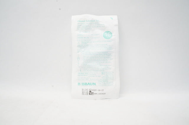 B. Braun 470117 Filtered Extension Set With Female Luer Lock Connector 16 in (x)