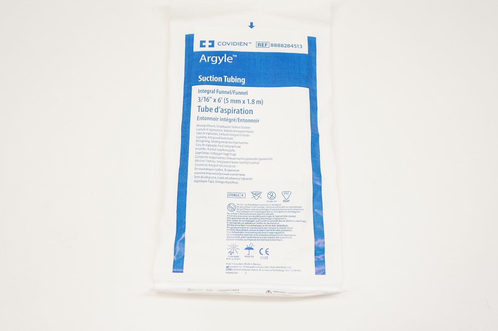 Covidien 8888284513 Argyle Suction Tubing 3/16inch x 6F