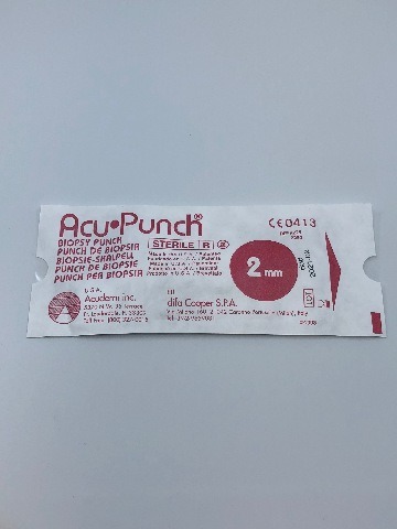 Acuderm P225 Acu Punch Biopsy 2mm