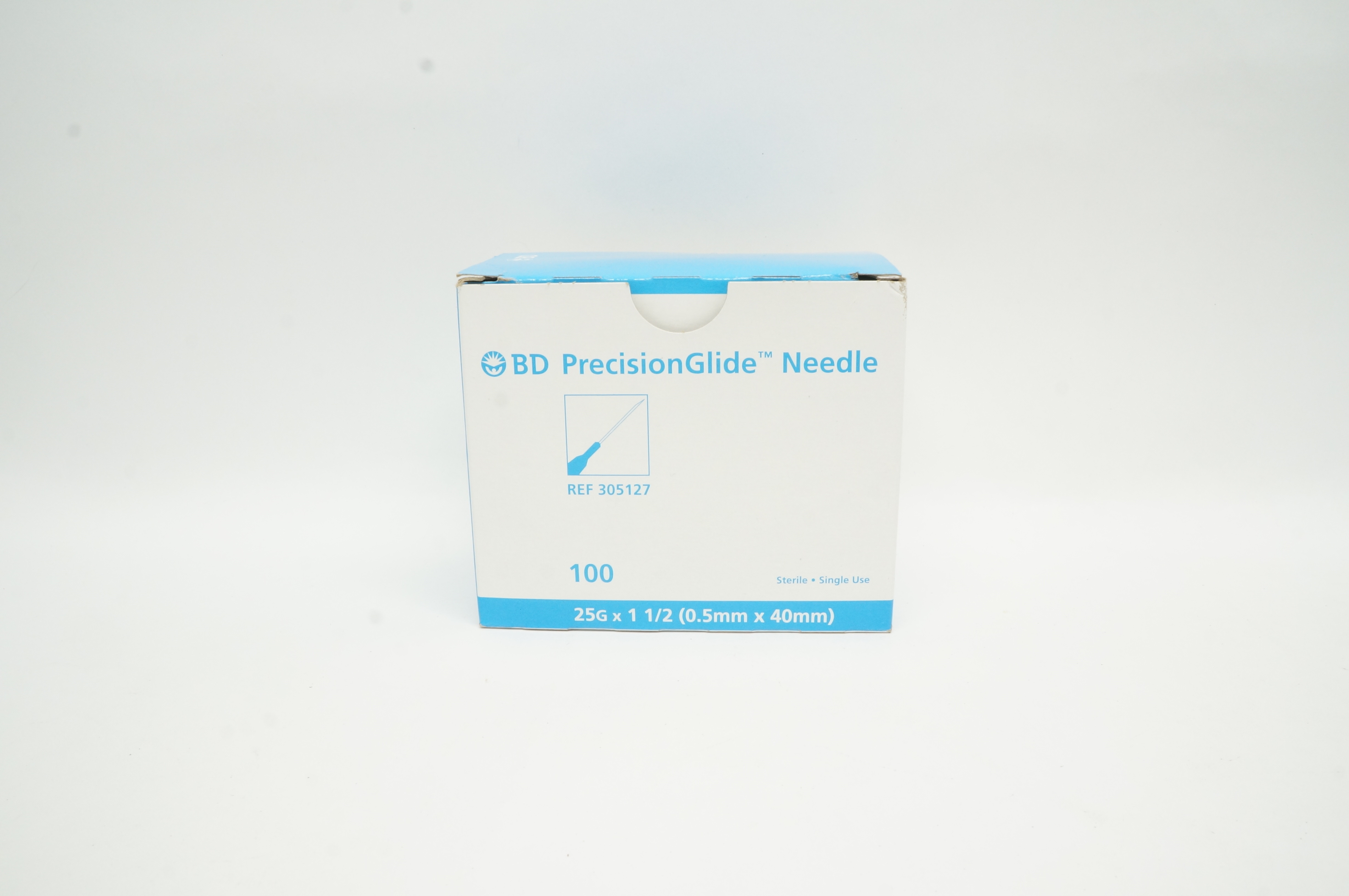 BD 305127 PrecisionGlide Ndle 25G x 1 1/2 - Box of 100