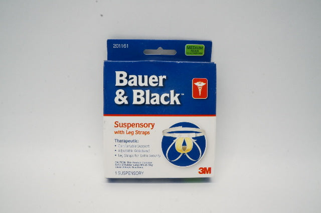 3M 201161 Suspensory with Leg Straps, Medium Pouch, Fits All Waist Sizes