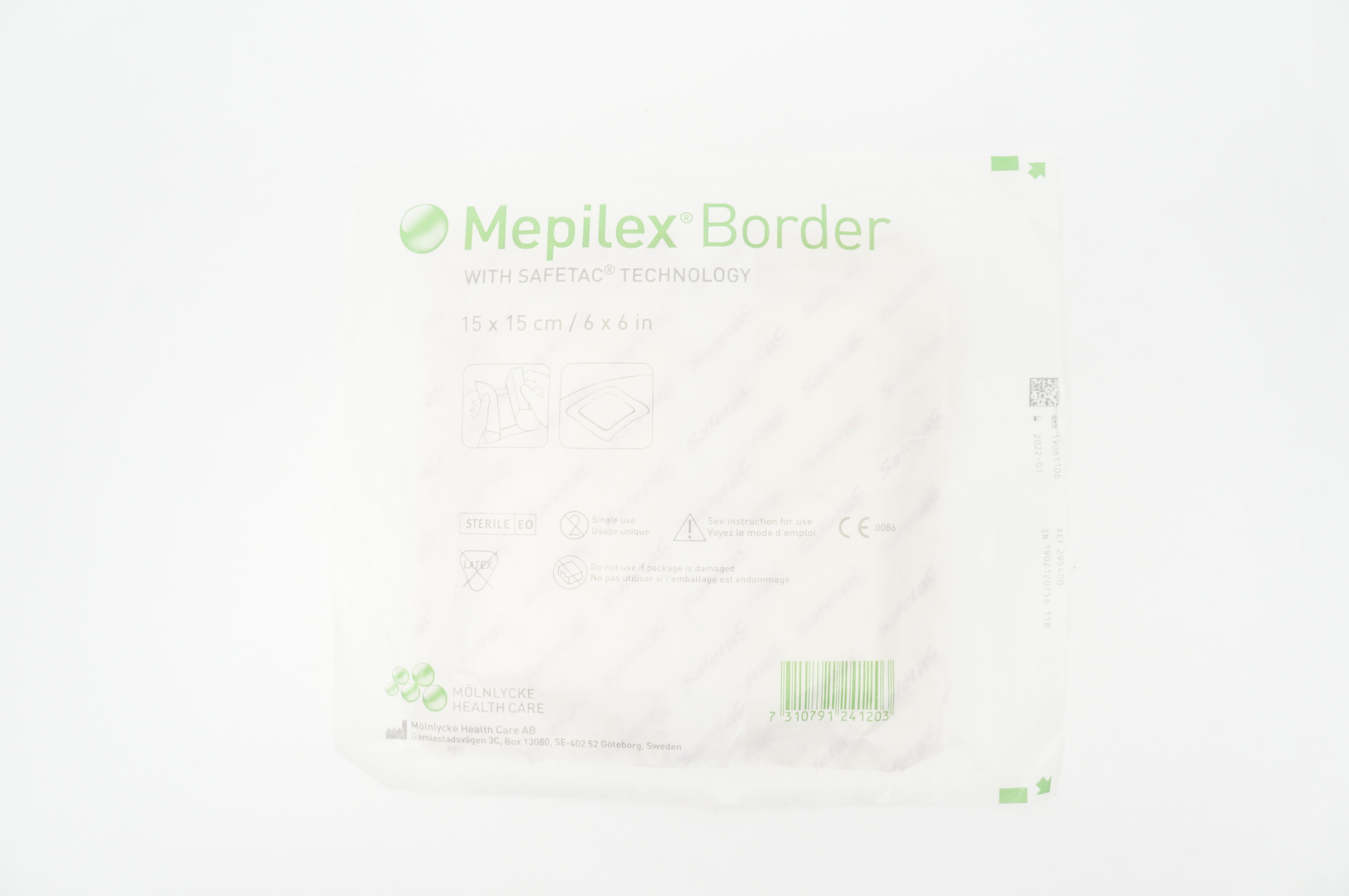 Molnlycke 295400 Mepilex Border Self-Adherent Soft Silicone (x)