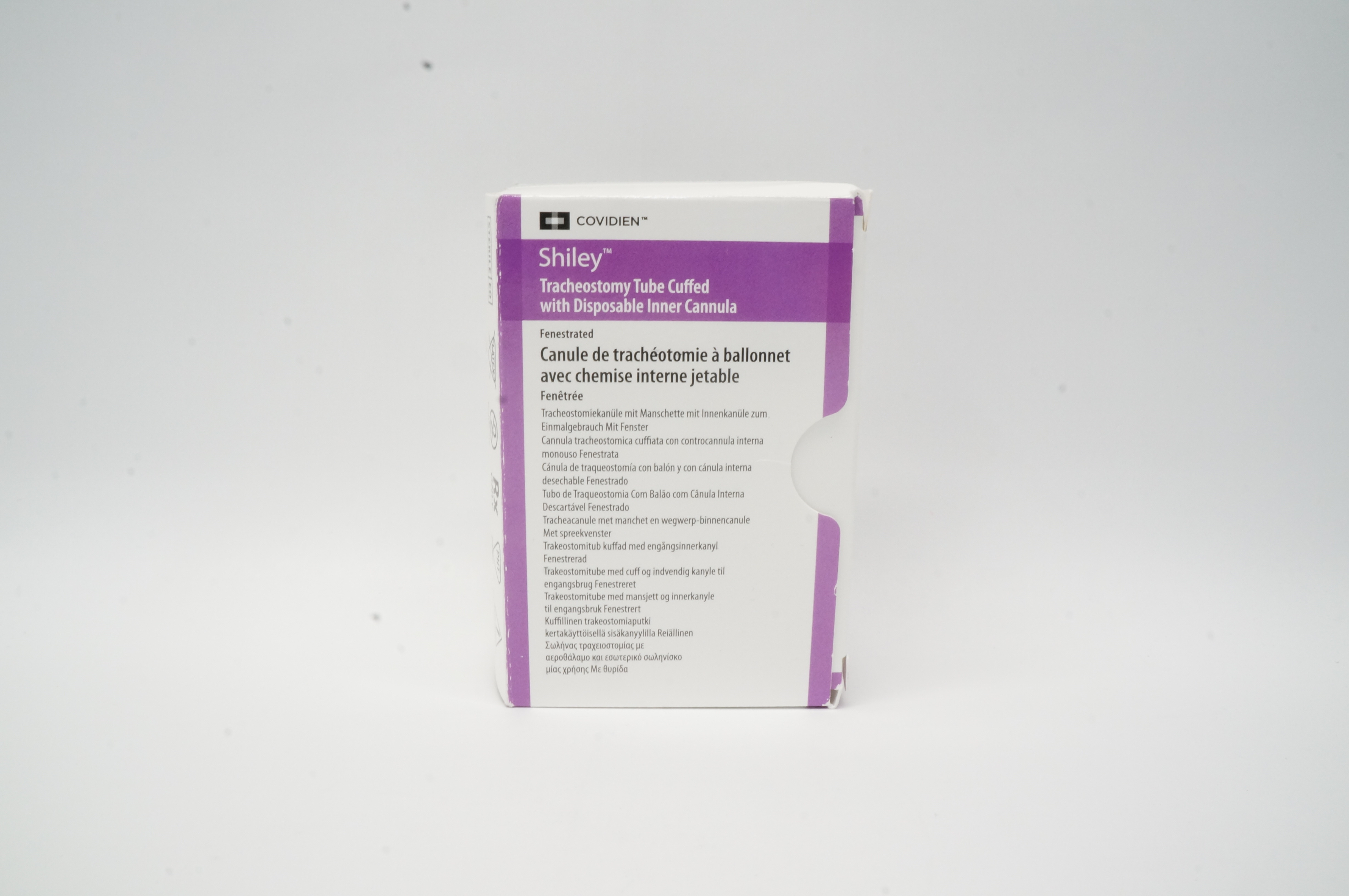 Covidien 6DFEN Shiley Tracheostomy Tube Cuffed 6.4mm ID, 10.8mm OD (x)