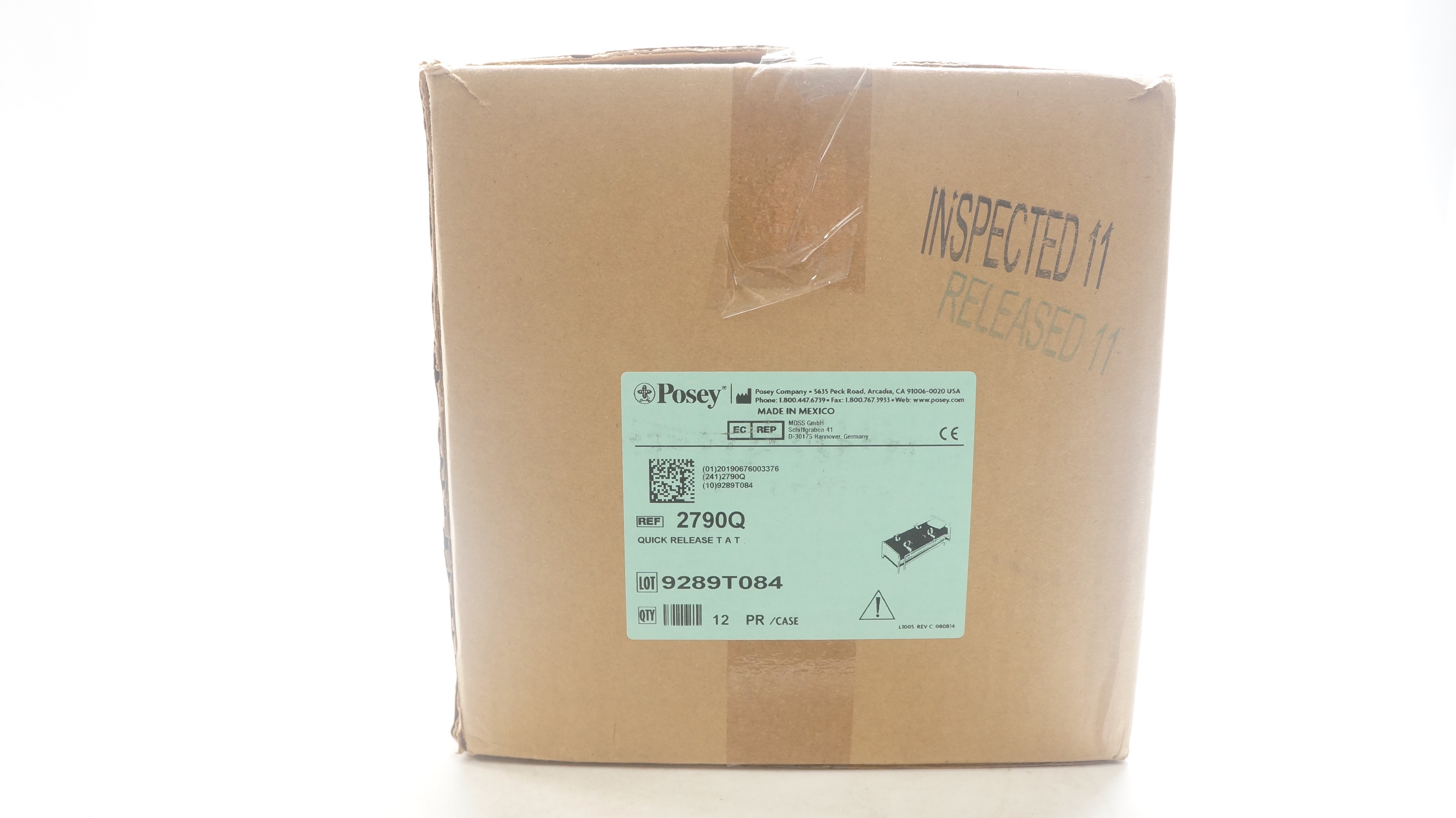 Posey 2790Q Quick Release TAT - Box of 12