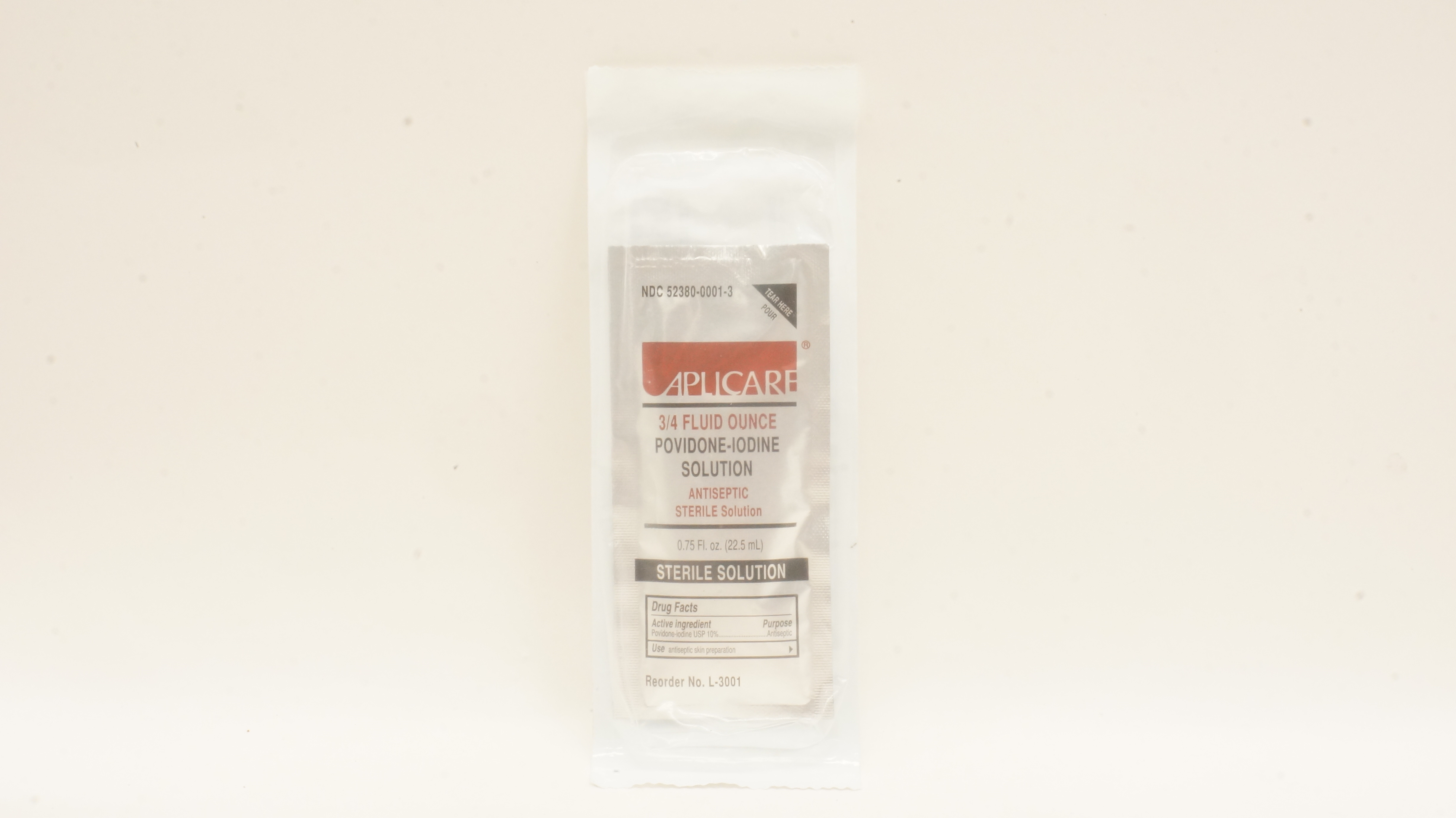 Applicare L-3001 Povidone-Iodine Solution 3/4 Fluid Ounce, 0.75Fl.oz.