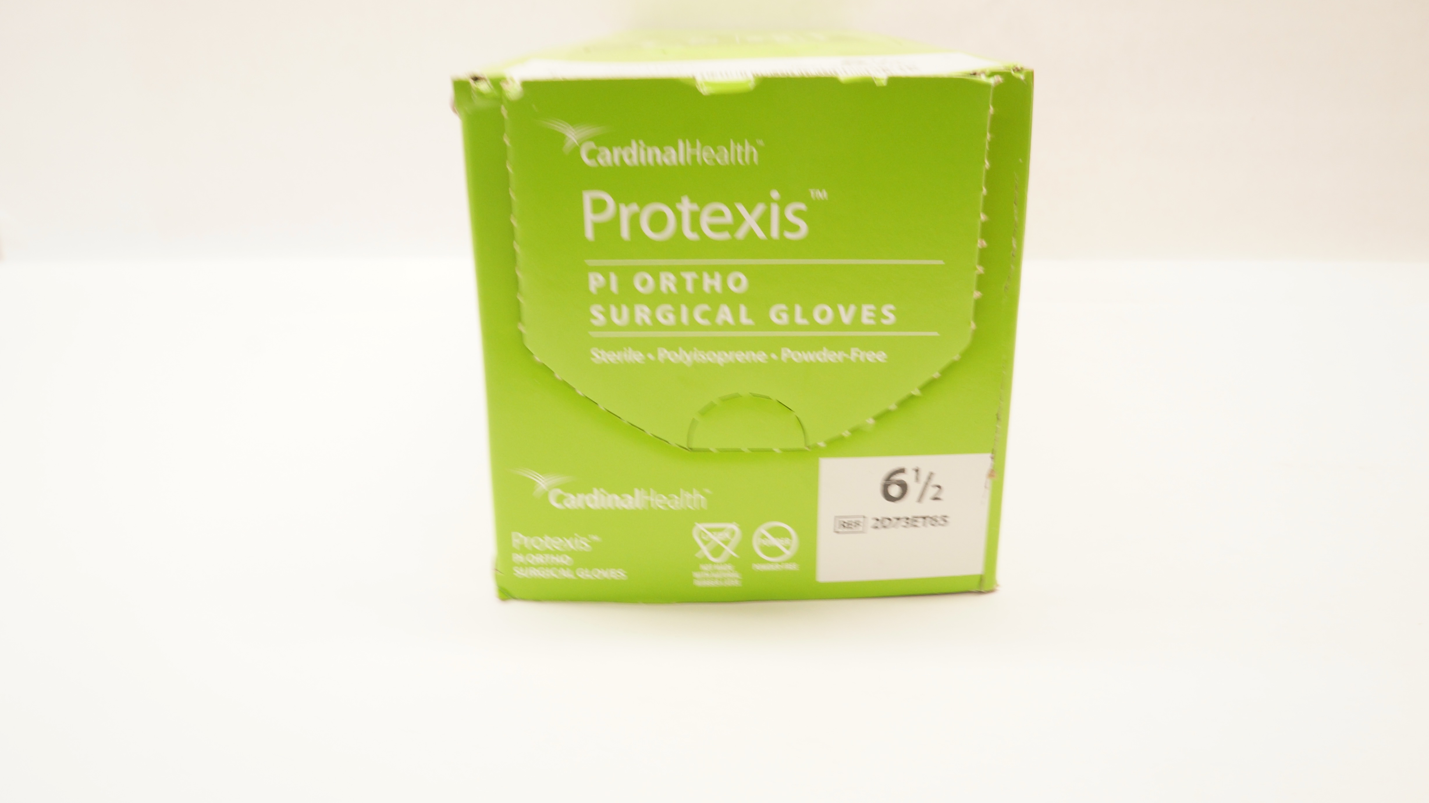 Cardinal Health 2D73ET65 Protexis PI Ortho Surgical Gloves, 6-1/2 - Box of 40