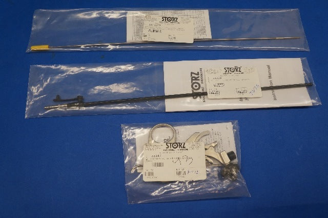 Karl Storz 33341MS Click Line MANHES Dissecting and Grasping Forceps, Size 5 mm