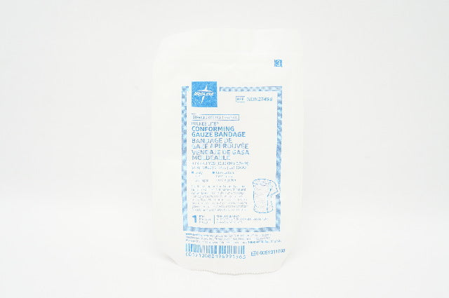 Medline NON27498 Bulkee Lite Conforming Gauze Bandage 4in. x 4.1yds Stretched
