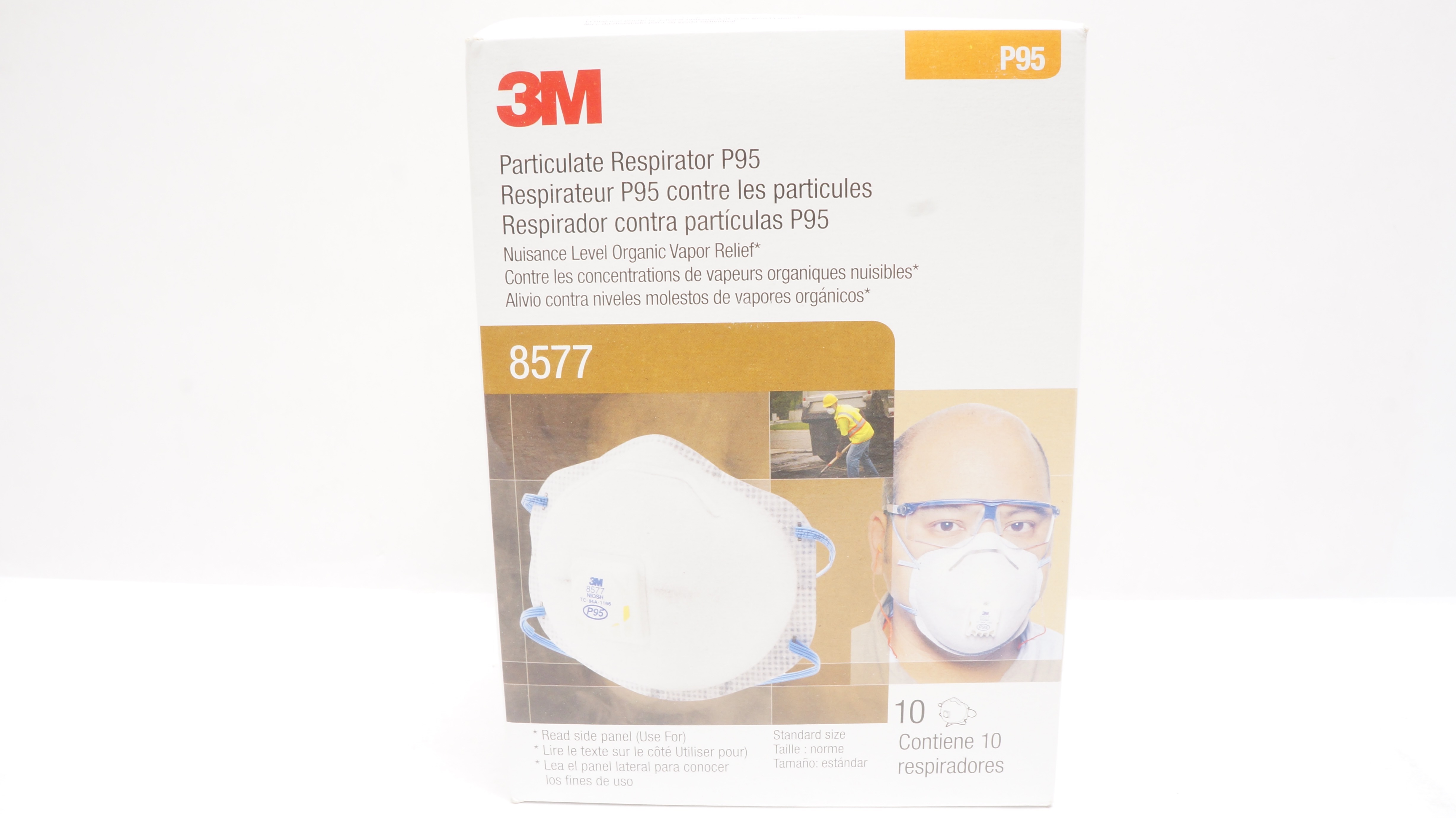 3M 8577 Particulate Respirator P95 (x) - Box of 10