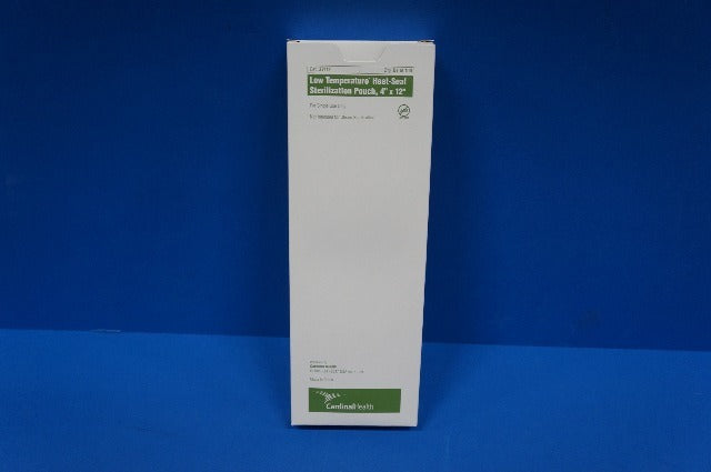 Cardinal Health 37412 Low Temperature Heat-Seal Pouch 4 ~ Box of 100