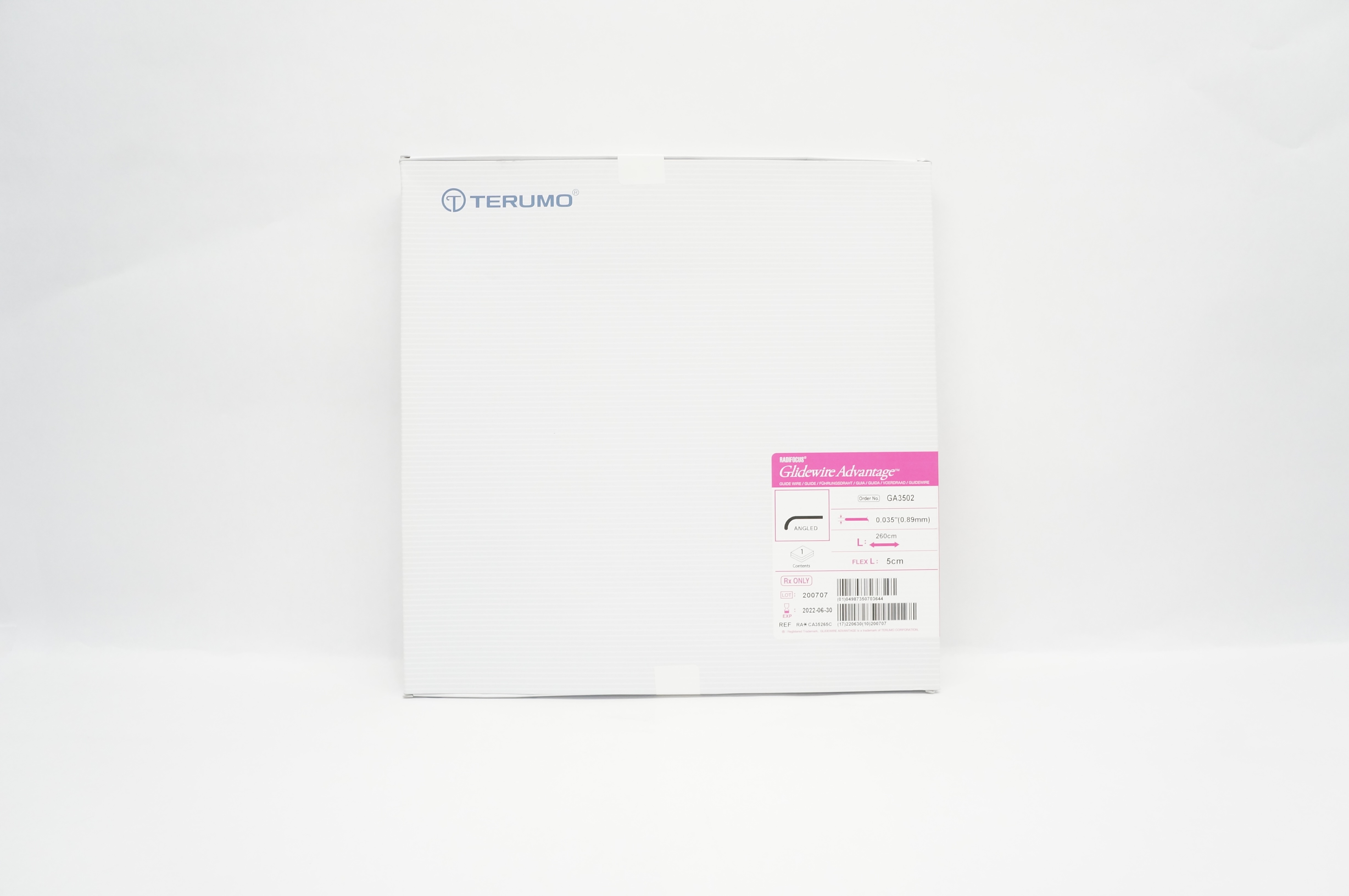 Terumo GA3502 Radifocus Glide Wire Advantage 0.035inch x 260cm (x)