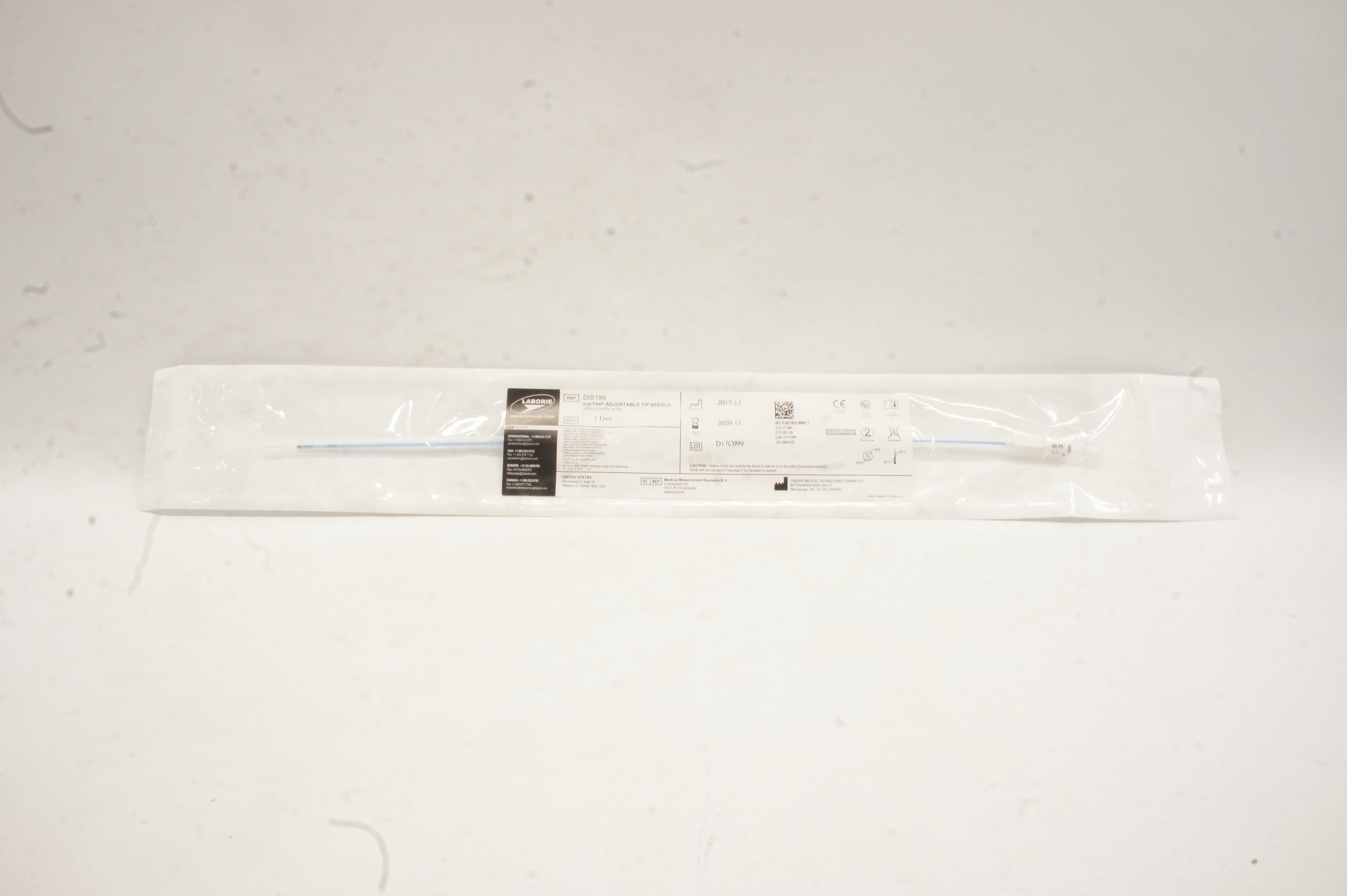 Laborie DIS199 InjeTak Adjustable Tip Needle (x)