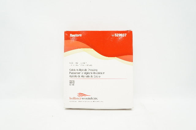 Hollister 529937 Restore Calcium Alginate Dressing 4inch x 4inch -Box of 10