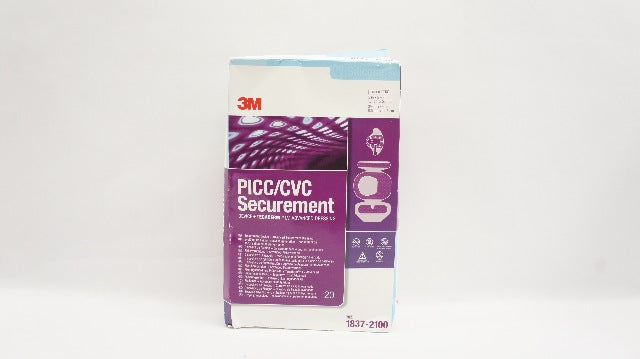3M 1837-2100 PICC/CVC Securement Device,Dressing 2 x 2 1/8in. - Box of 20 (x)