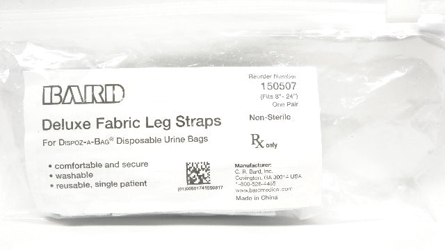 Bard 150507 Deluxe Fabric Leg Straps 8 - 24inch
