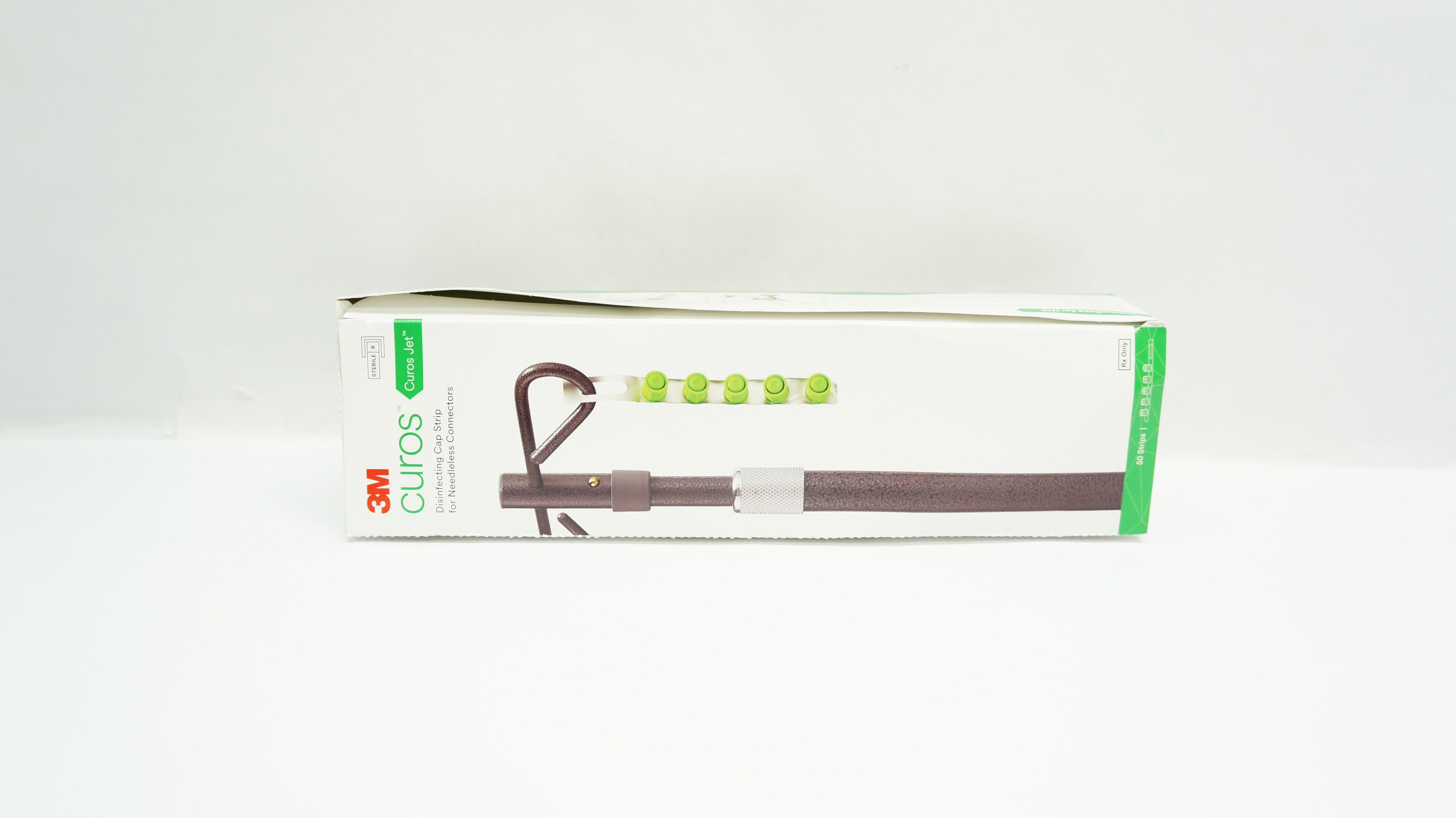 3M CFJ5-250 CUROS Disinfecting Cap Strip for Ndleless Connectors - Box of 70