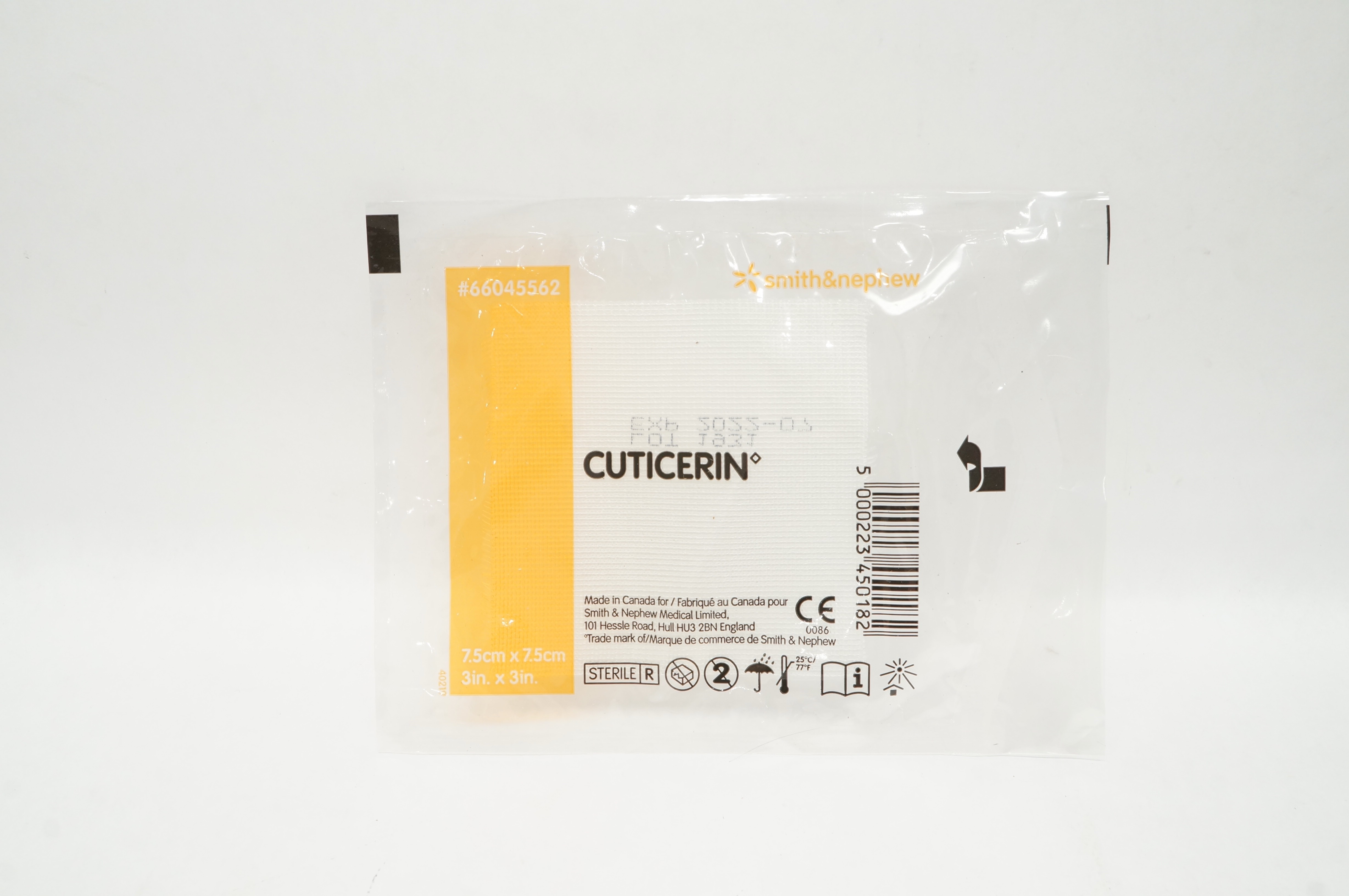 Smith&Nephew 66045562 Cuticerin Gauze Dressing 3inch x 3inch (x)