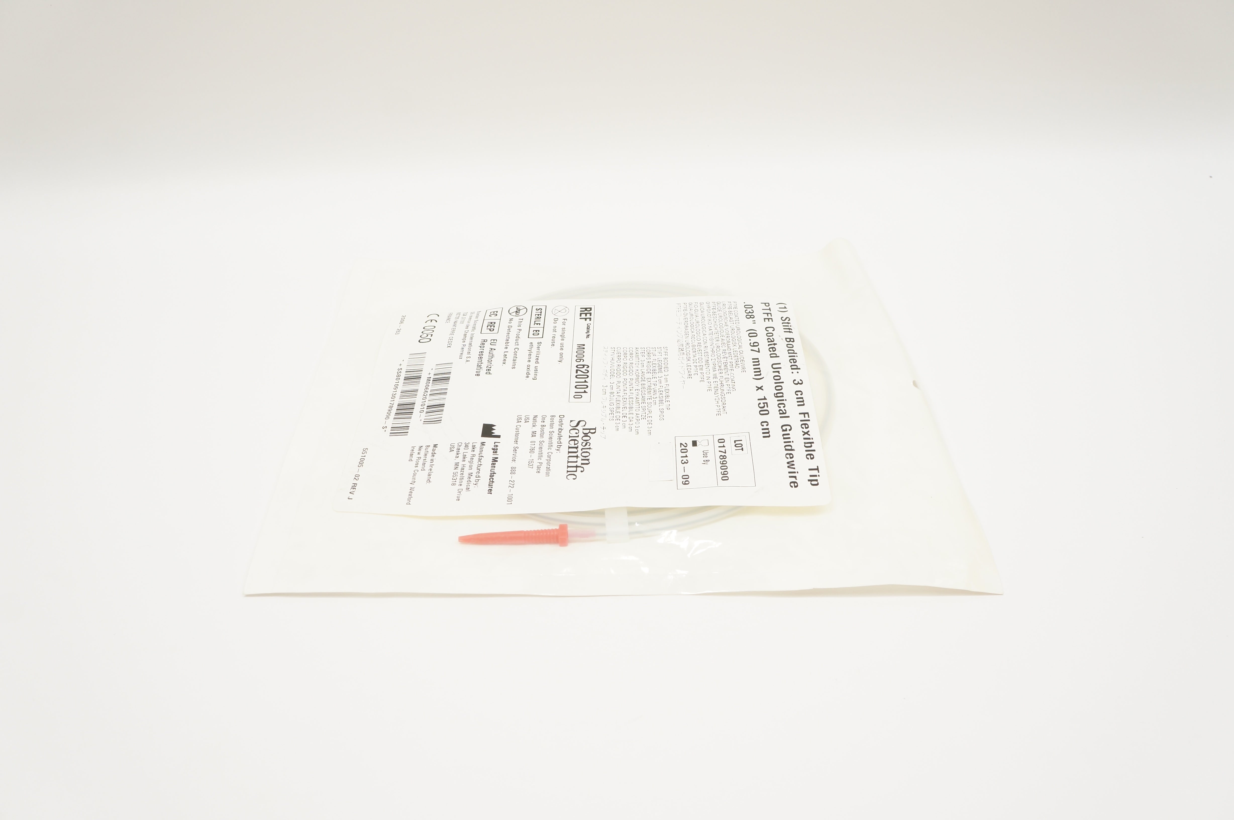 Boston Scientific 620101 3cm Flexible Tip PTFE Coated 0.038inch x 150cm (x)