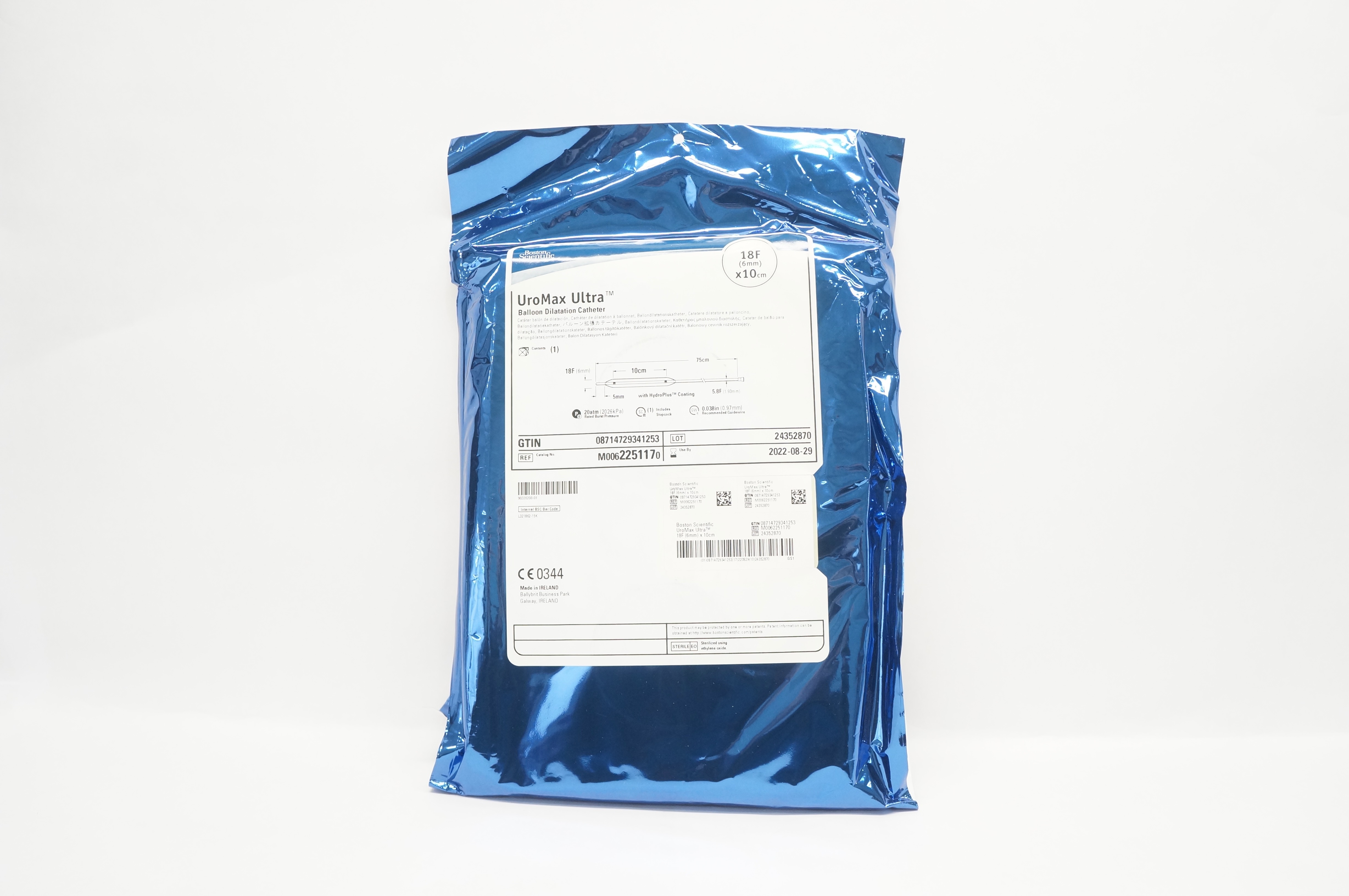 Boston Scientific M0062251170 UroMax Ultra Balloon Dilatation Cath.18F x 10cm(x)