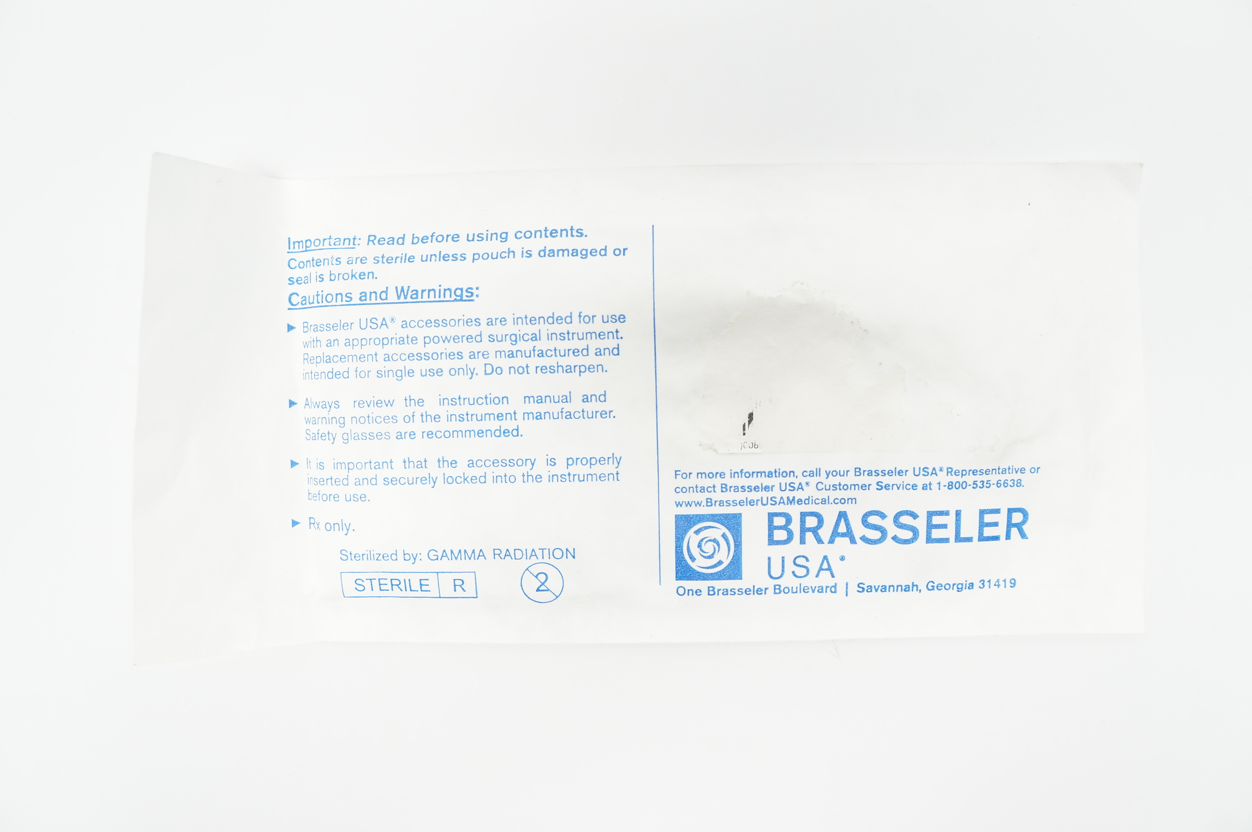 Brasseler BR2108-185 Large Bone Blade Sagittal 3.94inch
