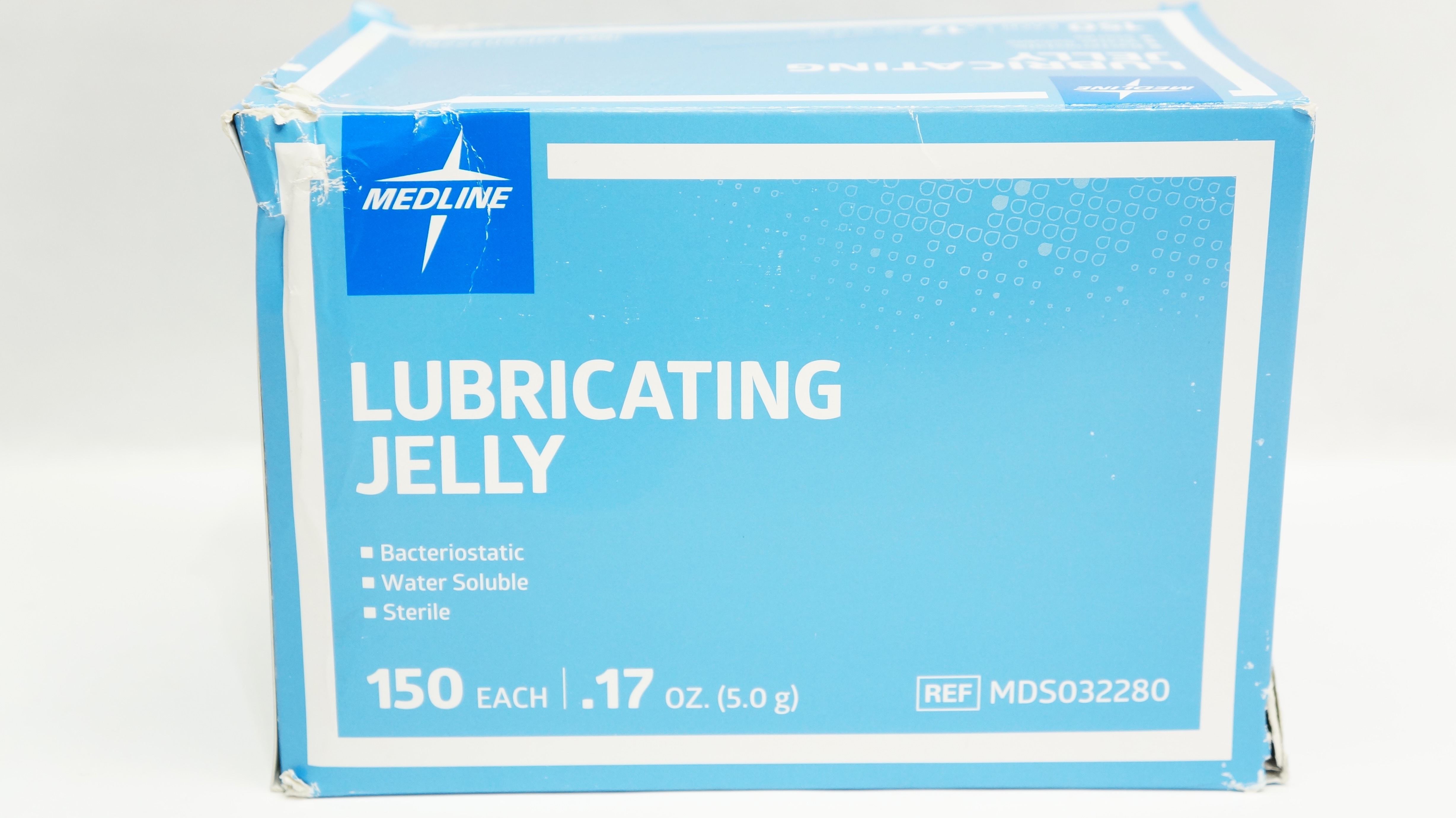 Medline MDS032280 Lubricating Jelly 17oz - Box of 150