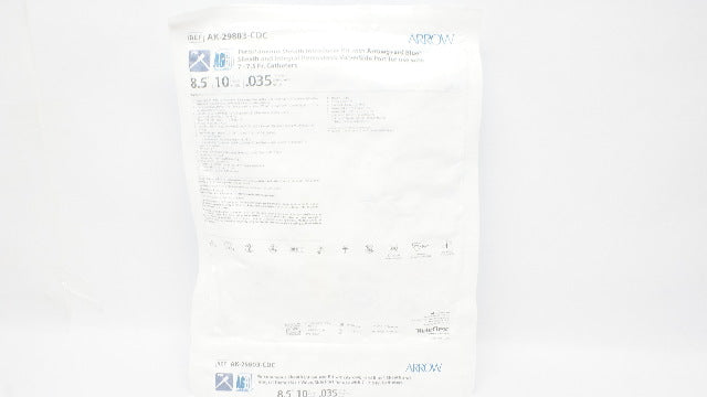 Arrow AK-29803-CDC Percutaneous Sheath Introducer Kit 8.5Fr x 10cm x .035inch(x)